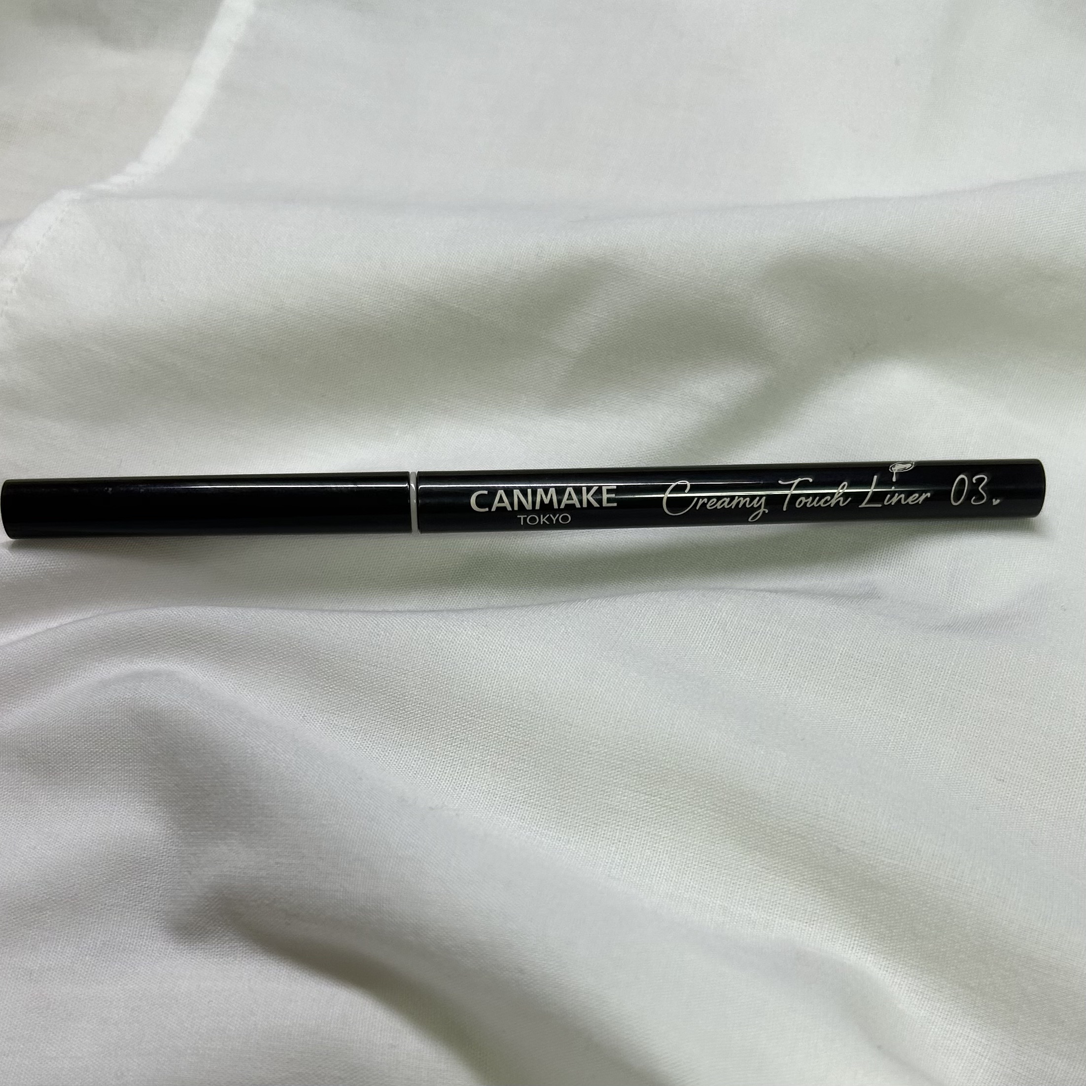 クリーミータッチライナー/キャンメイク/ジェルアイライナーを使ったクチコミ（1枚目）