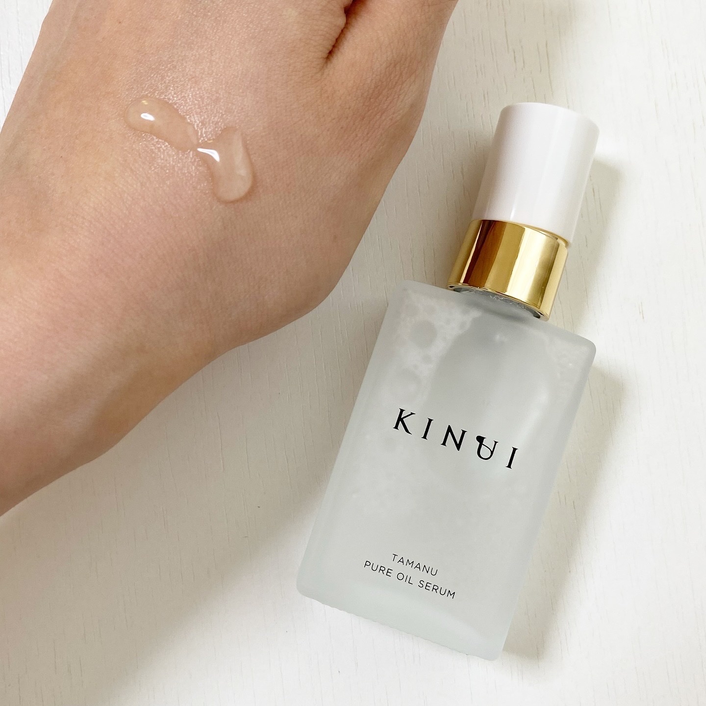 KINUI タマヌピュアオイルセラム/KINUI/美容液を使ったクチコミ（3枚目）