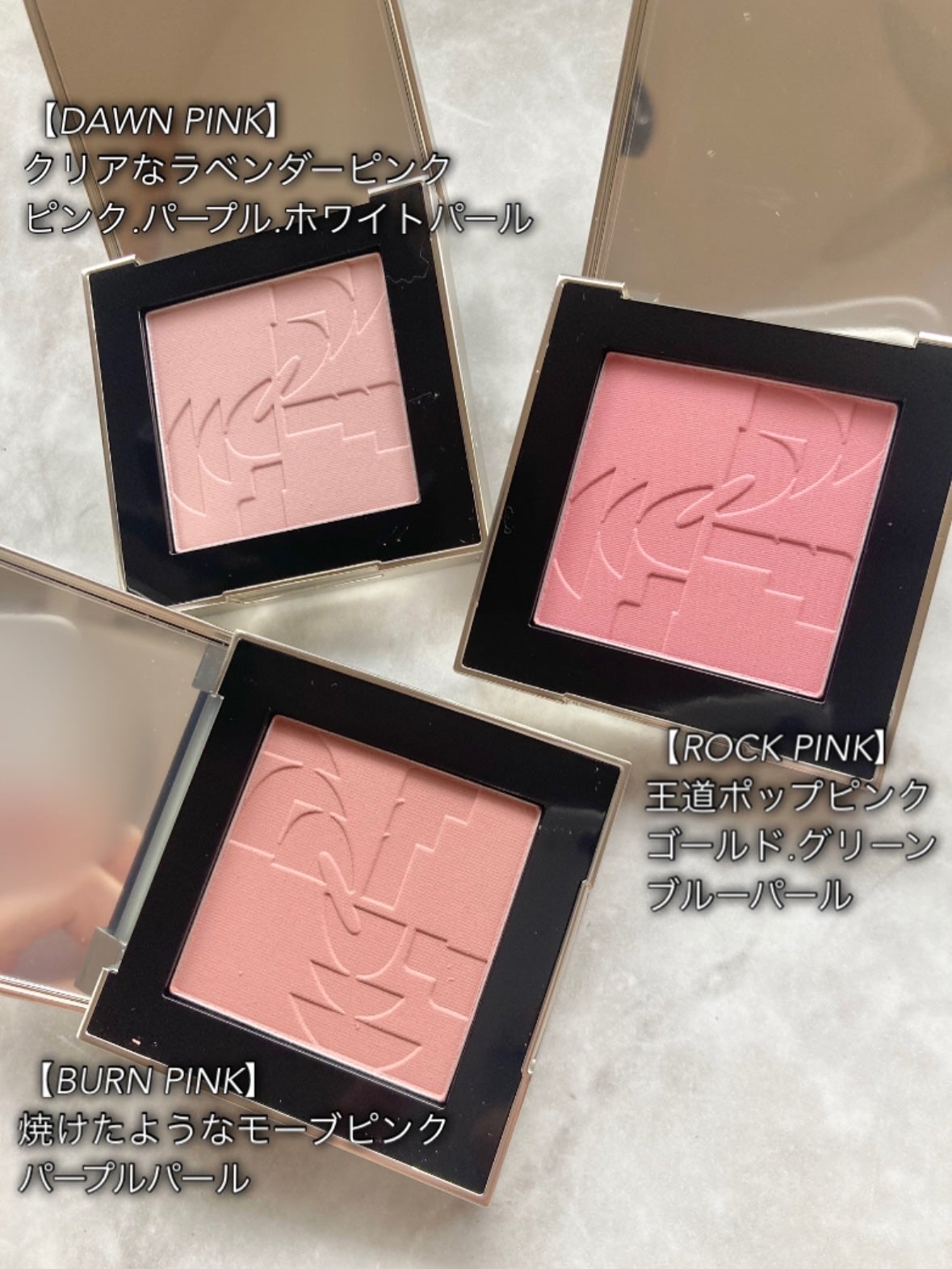 オールオーバーフェイスブラッシュ/TWO SLASH FOUR/パウダーチークを使ったクチコミ(3枚目)