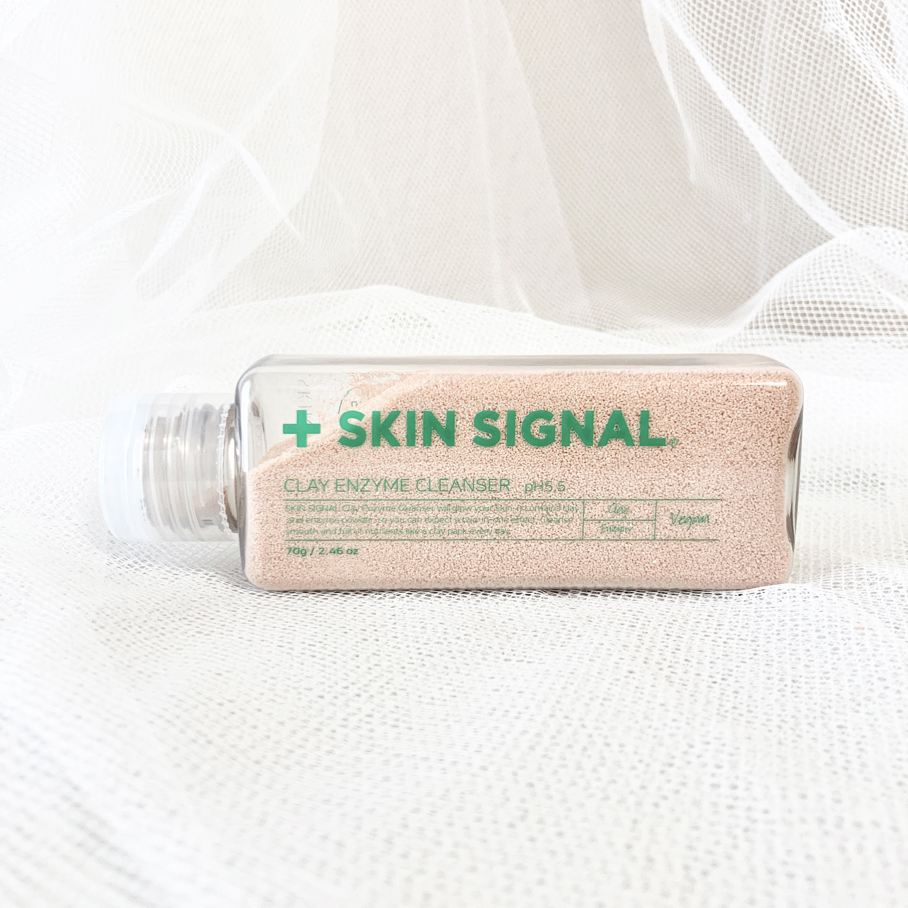 ピンククレイ酵素クレンザー/SKIN SIGNAL/洗顔パウダーを使ったクチコミ（1枚目）