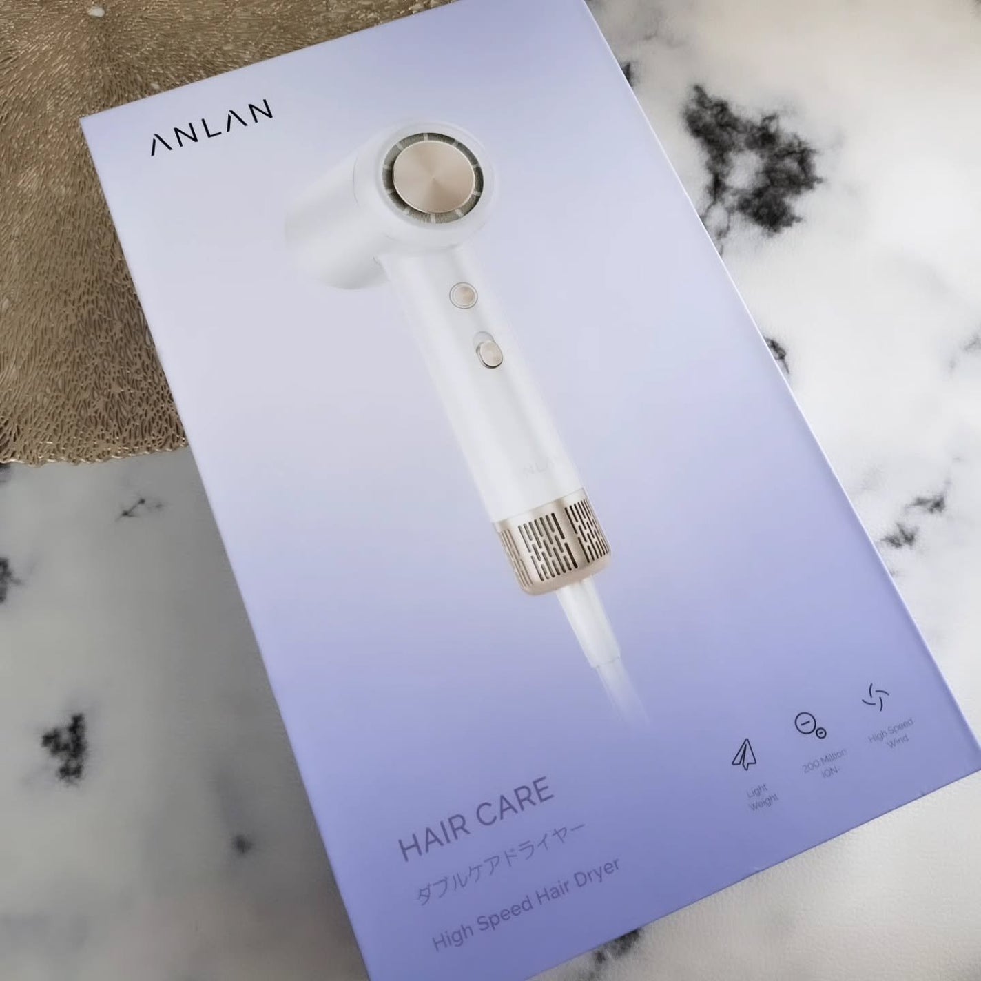 ダブルケアドライヤーse/ANLAN/ドライヤーを使ったクチコミ(8枚目)