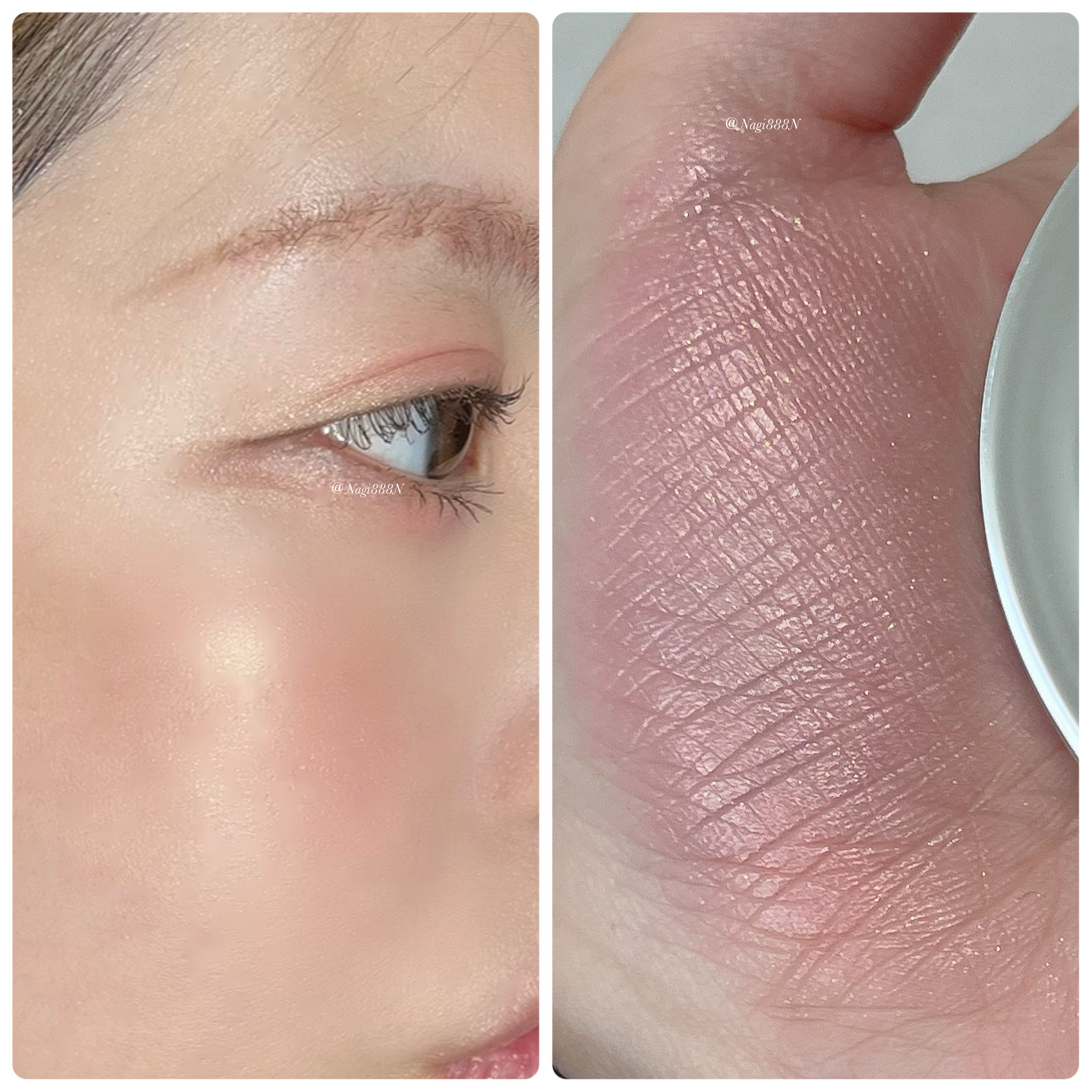 ディオールスキン フォーエヴァー グロウ ルミナイザー（サマー コレクション 2025 限定品） 004 コーラル グロウ/Dior/ハイライトを使ったクチコミ（3枚目）