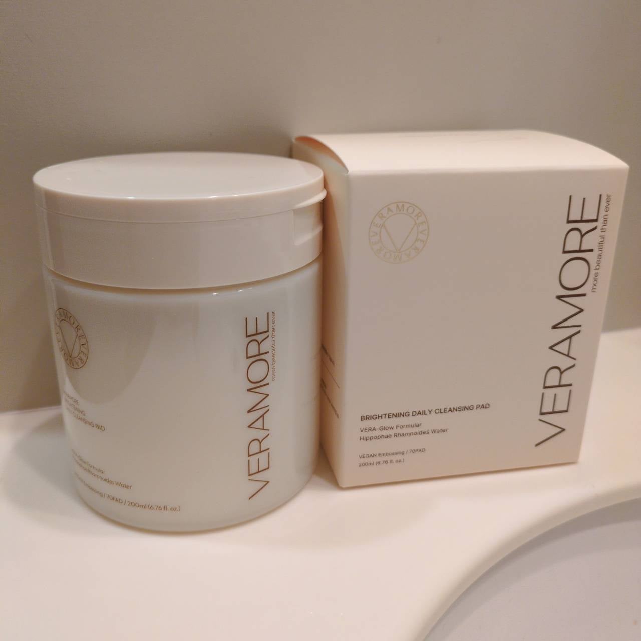 ローズ&ティーツリークレンジングパッド/VERAMORE/クレンジングシートを使ったクチコミ(1枚目)