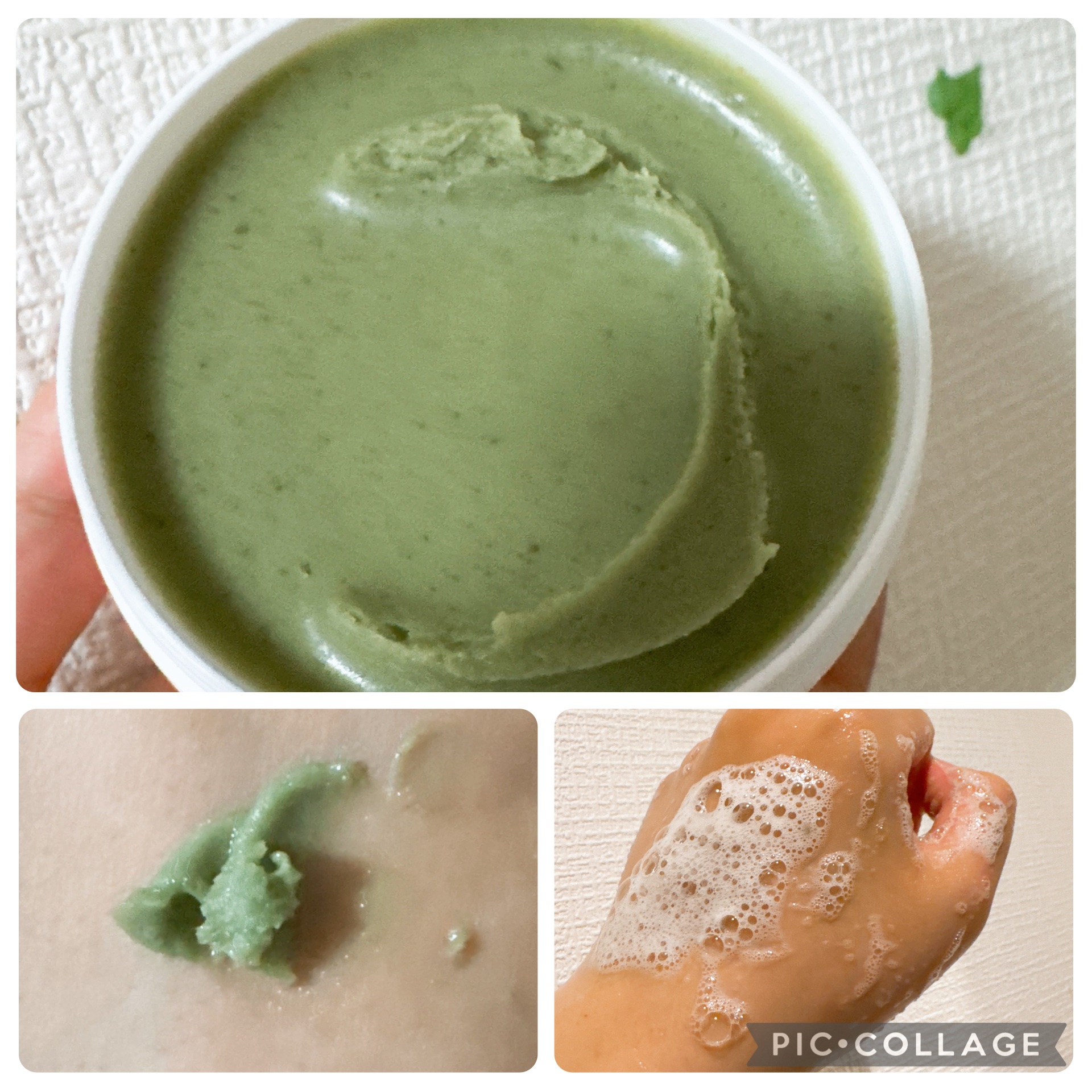 プレミアムもちソープ「グリーンアルティザン」/アレンシア/その他洗顔料を使ったクチコミ（2枚目）