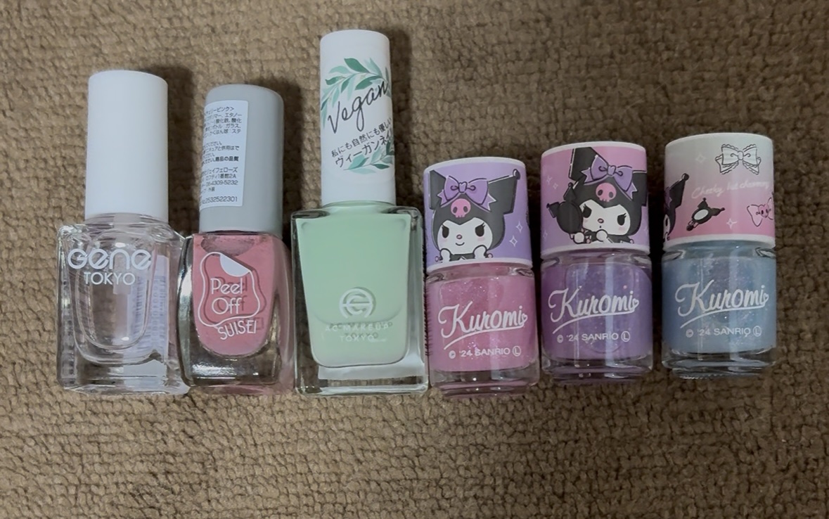 CTM水性マニキュア/キャンドゥ/マニキュアを使ったクチコミ（3枚目）