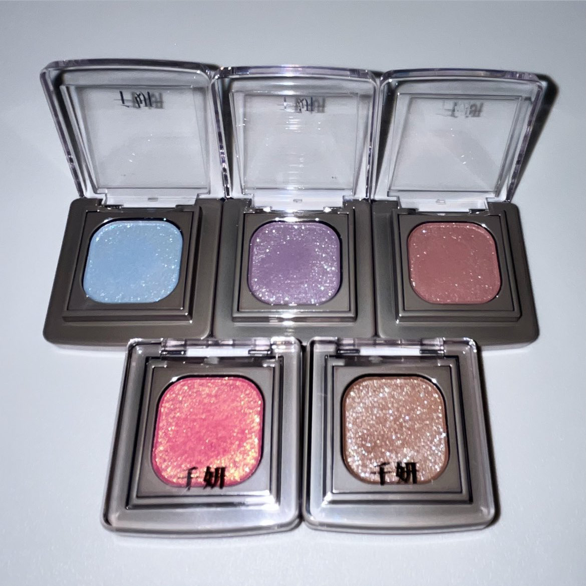 Sサイズアイシャドウブロック マグネット式カスタムパレット/CHEERYEP/単色アイシャドウを使ったクチコミ（3枚目）