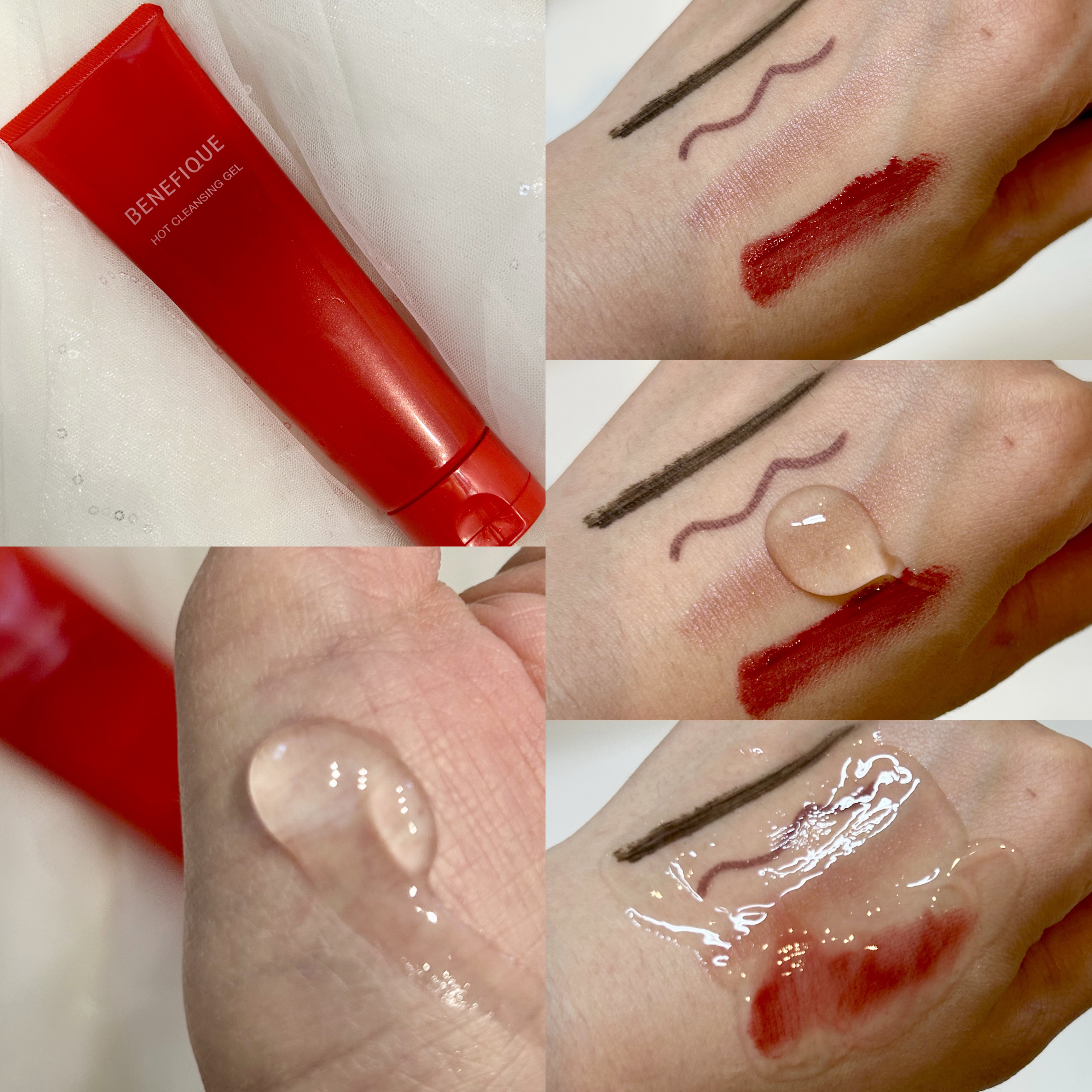ベネフィーク　ホットクレンジングジェル/BENEFIQUE/クレンジングジェルを使ったクチコミ（2枚目）