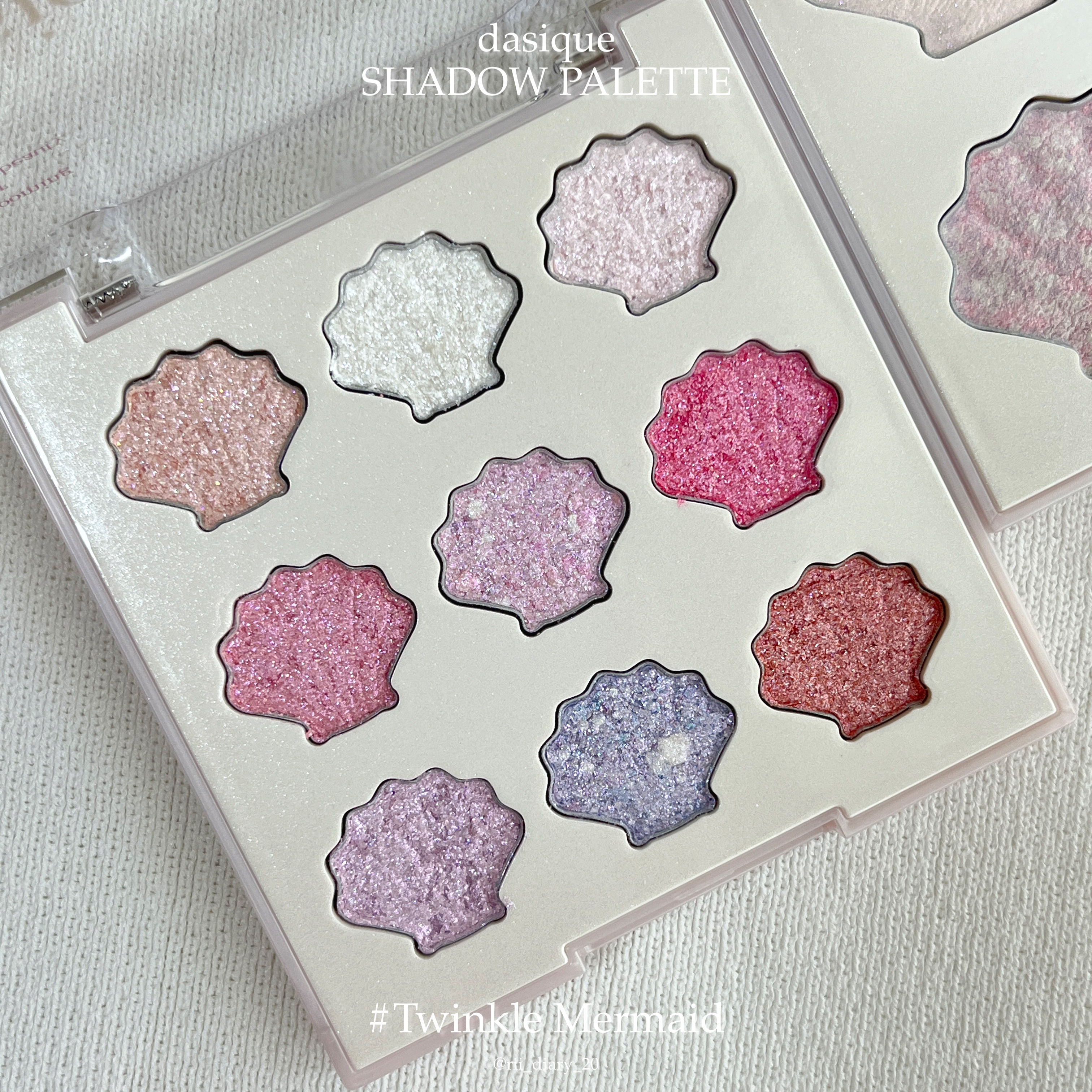 シャドウパレット/dasique/アイシャドウパレットを使ったクチコミ（3枚目）