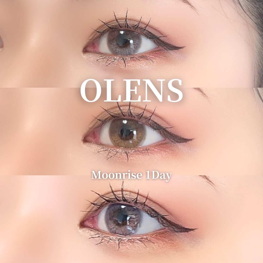 Moonrise 1day/OLENS/ワンデー（１DAY）カラコンを使ったクチコミ（1枚目）