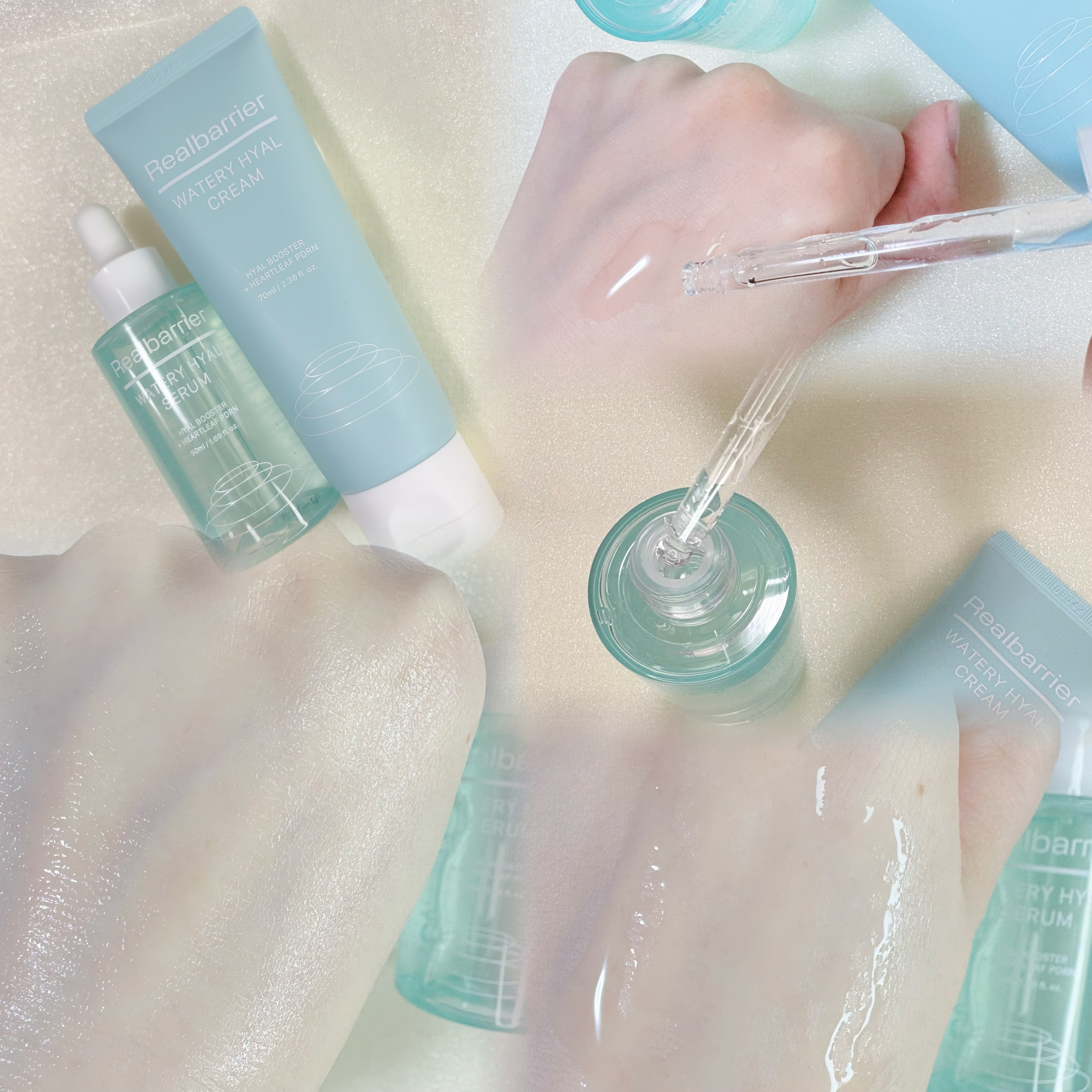 ウォータリー ヒアル クリーム/Real Barrier/フェイスクリームを使ったクチコミ（1枚目）