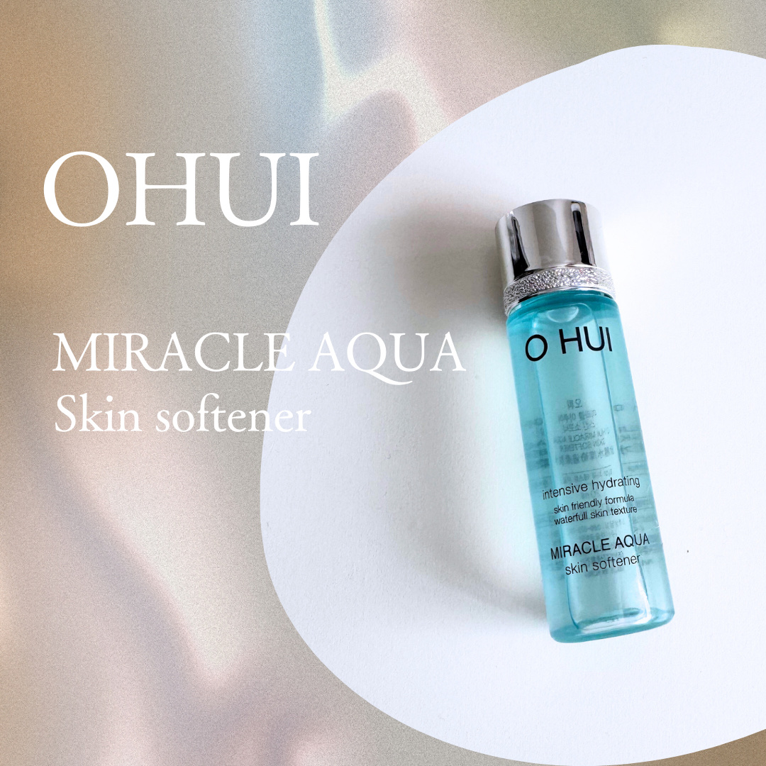 ミラクルアクア スキンソフナー/OHUI/化粧水を使ったクチコミ（1枚目）