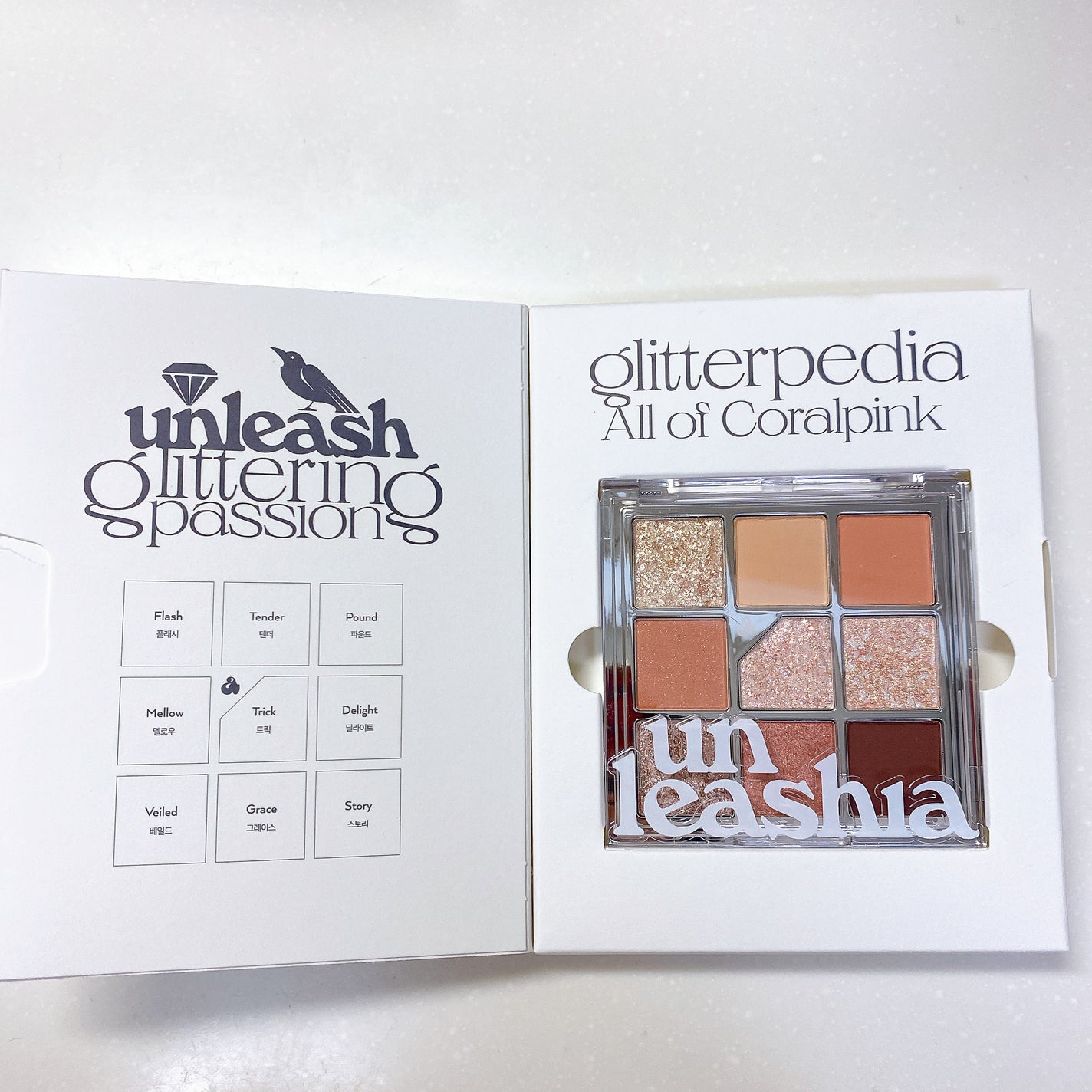 グリッターペディアアイパレット/unleashia/アイシャドウパレットを使ったクチコミ(4枚目)