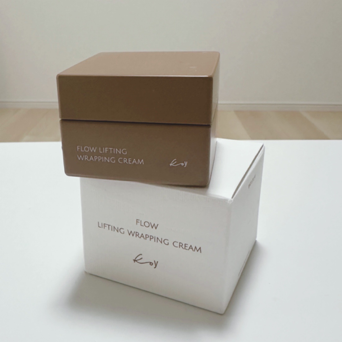 フローリフティングラッピングクリーム/koy/フェイスクリームを使ったクチコミ（1枚目）