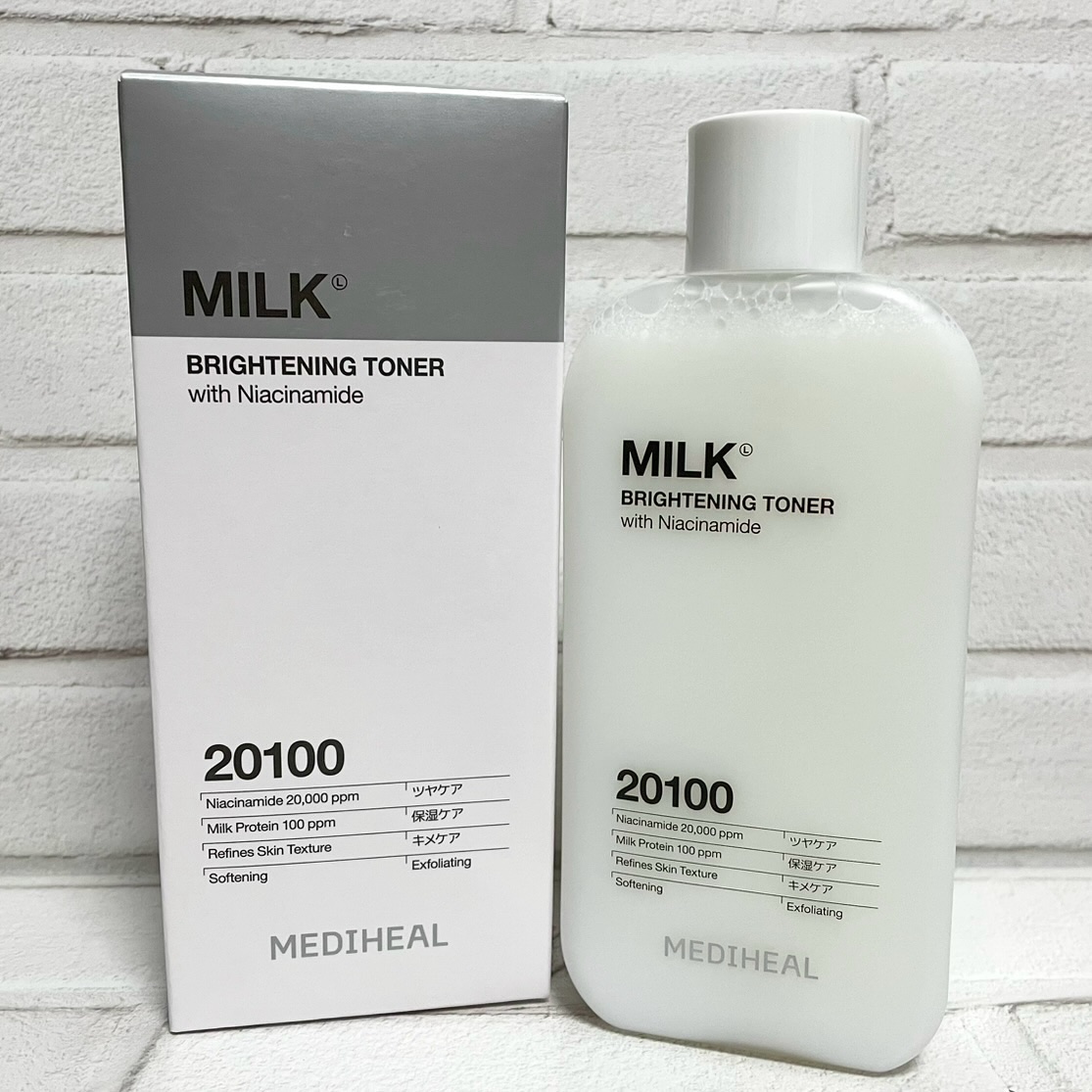 ミルクブライトニングトナー/MEDIHEAL/化粧水を使ったクチコミ（1枚目）