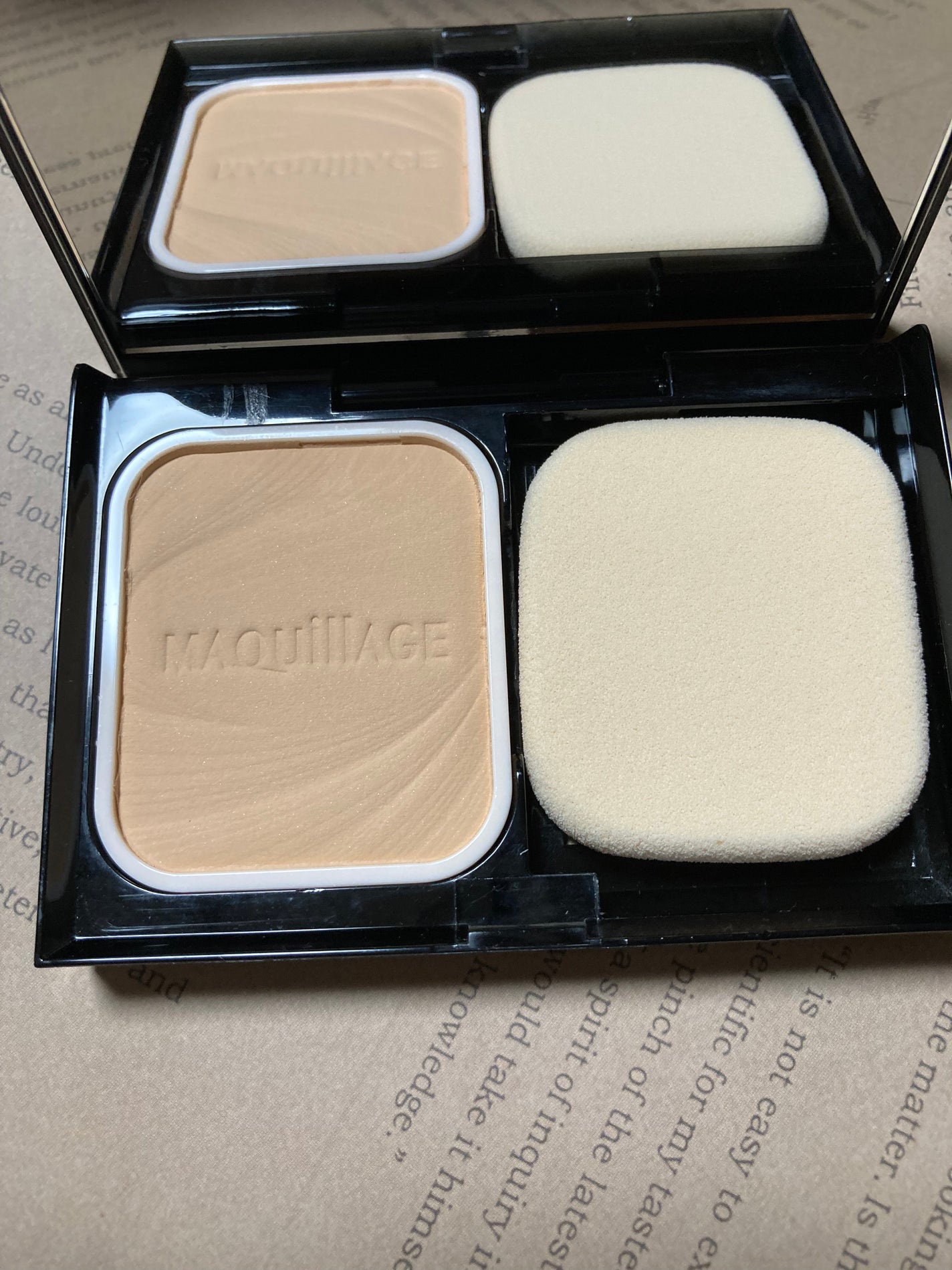 ドラマティックパウダリー EX/マキアージュ/パウダーファンデーションを使ったクチコミ(3枚目)