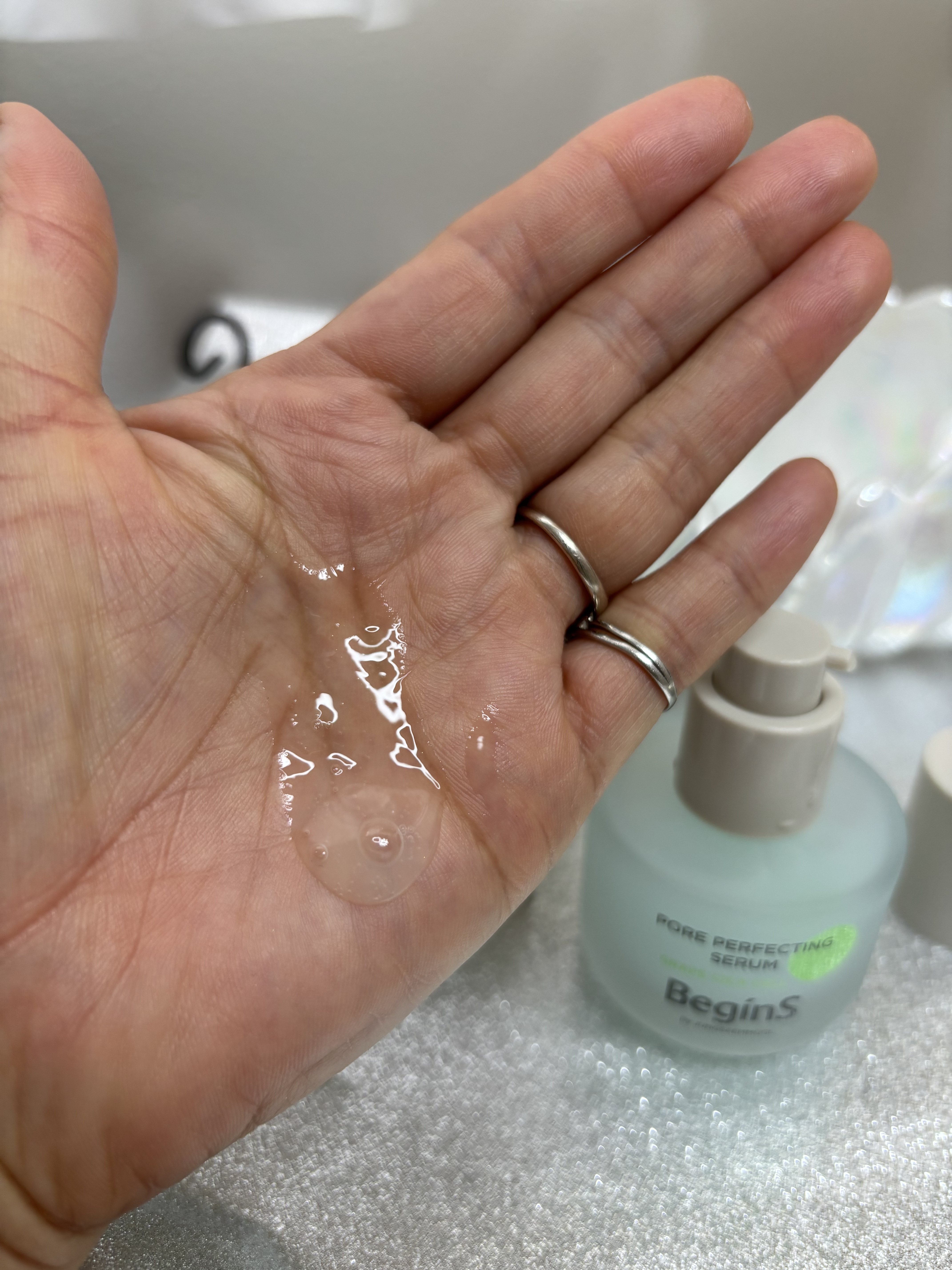 Pore Perfecting Serum/BeginS by JUNGSAEMMOOL/美容液を使ったクチコミ（3枚目）