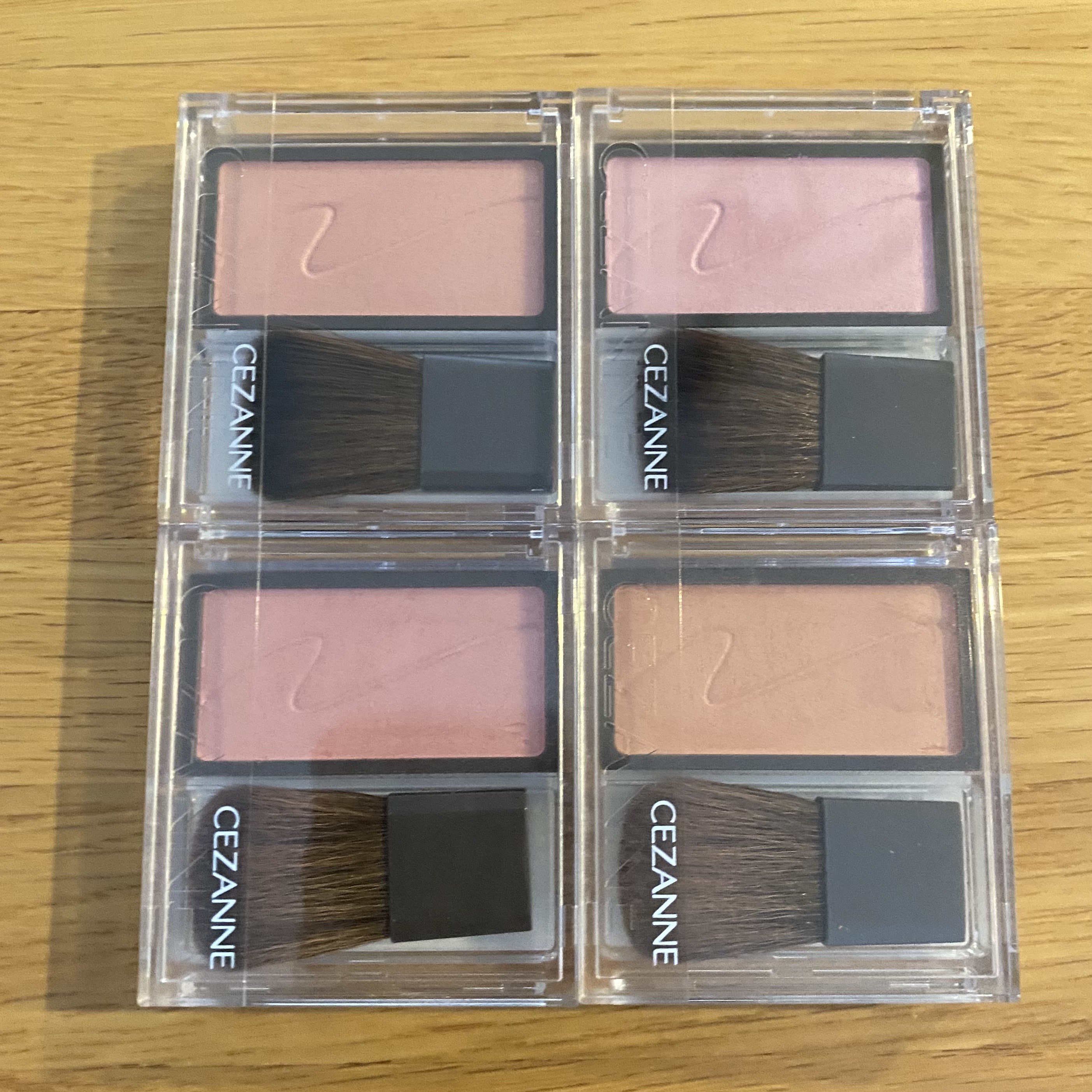 チークブラッシュ/CEZANNE/パウダーチークを使ったクチコミ（1枚目）