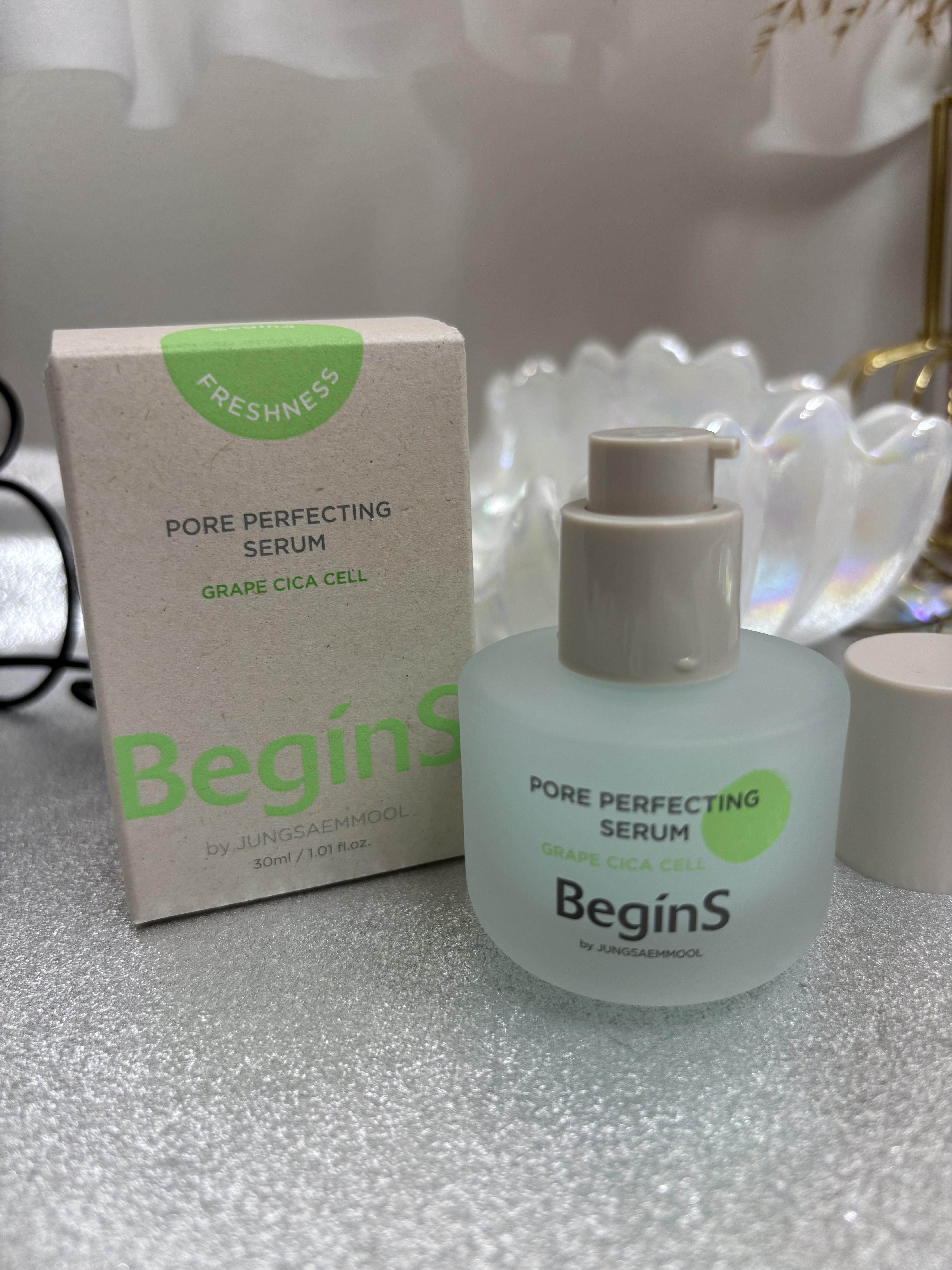 Pore Perfecting Serum/BeginS by JUNGSAEMMOOL/美容液を使ったクチコミ（2枚目）