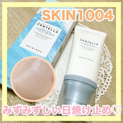 ヒアルーシカ ウォーターフィット サンセラム/SKIN1004/日焼け止めローションを使ったクチコミ(1枚目)