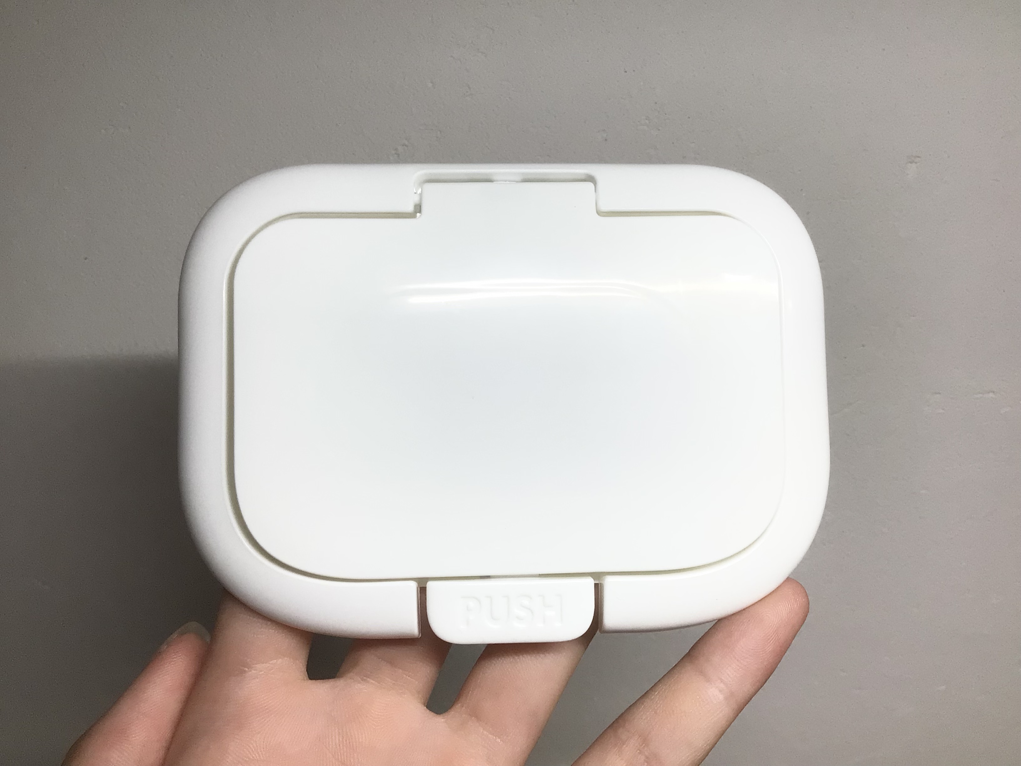 ウェットシートのフタ/DAISO/ティッシュを使ったクチコミ（2枚目）