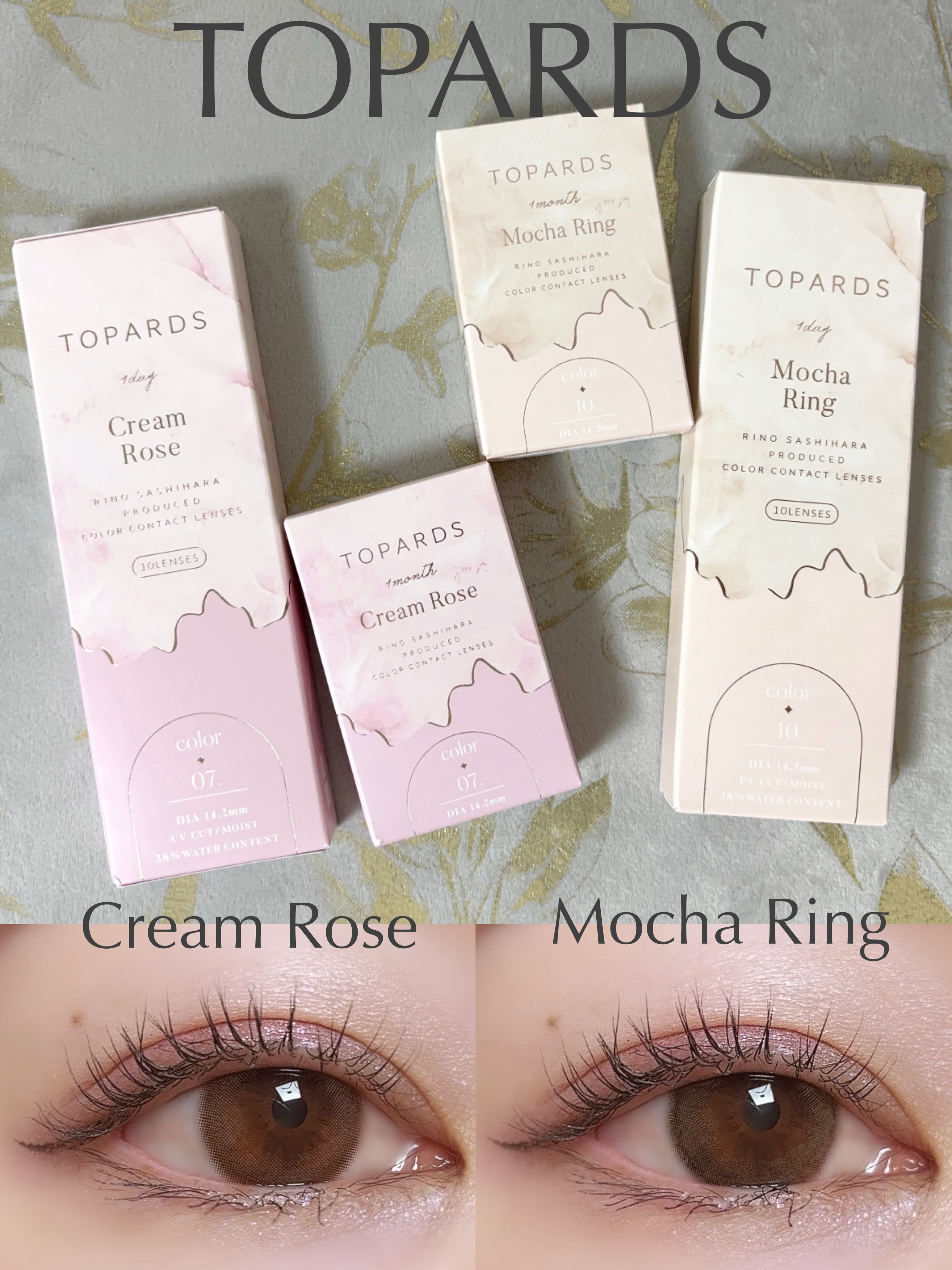 TOPARDS 1day/TOPARDS/ワンデー（１DAY）カラコンを使ったクチコミ（1枚目）