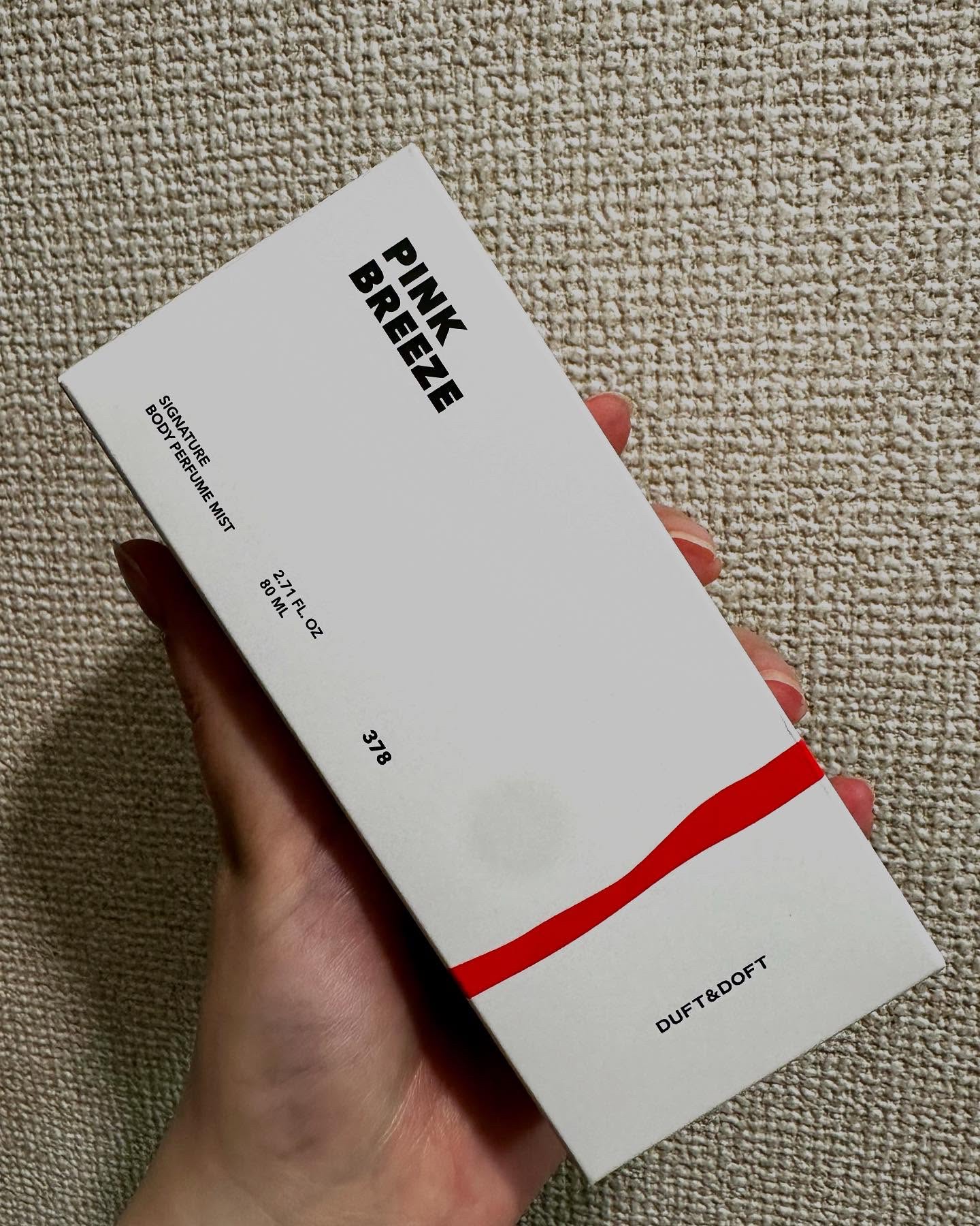 ボディパフュームミスト ピンクブリーズ/DUFT&DOFT/香水(レディース)を使ったクチコミ（2枚目）