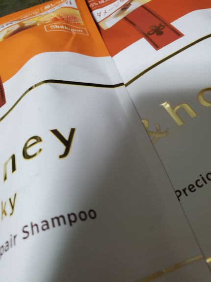 ミルキー プレシャス EX リペア シャンプー1.0 / ヘアトリートメント2.0/&honey/市販シャンプーを使ったクチコミ(1枚目)