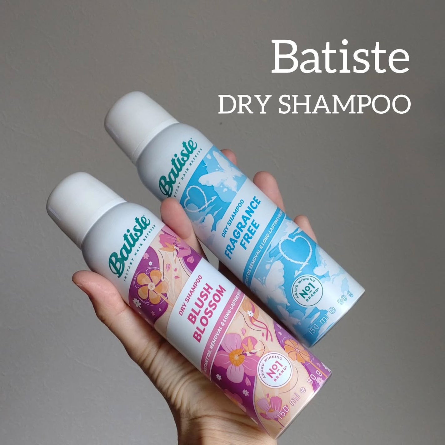 バティスト ドライシャンプー ブラッシュブロッサム/バティスト/ドライシャンプーを使ったクチコミ(1枚目)