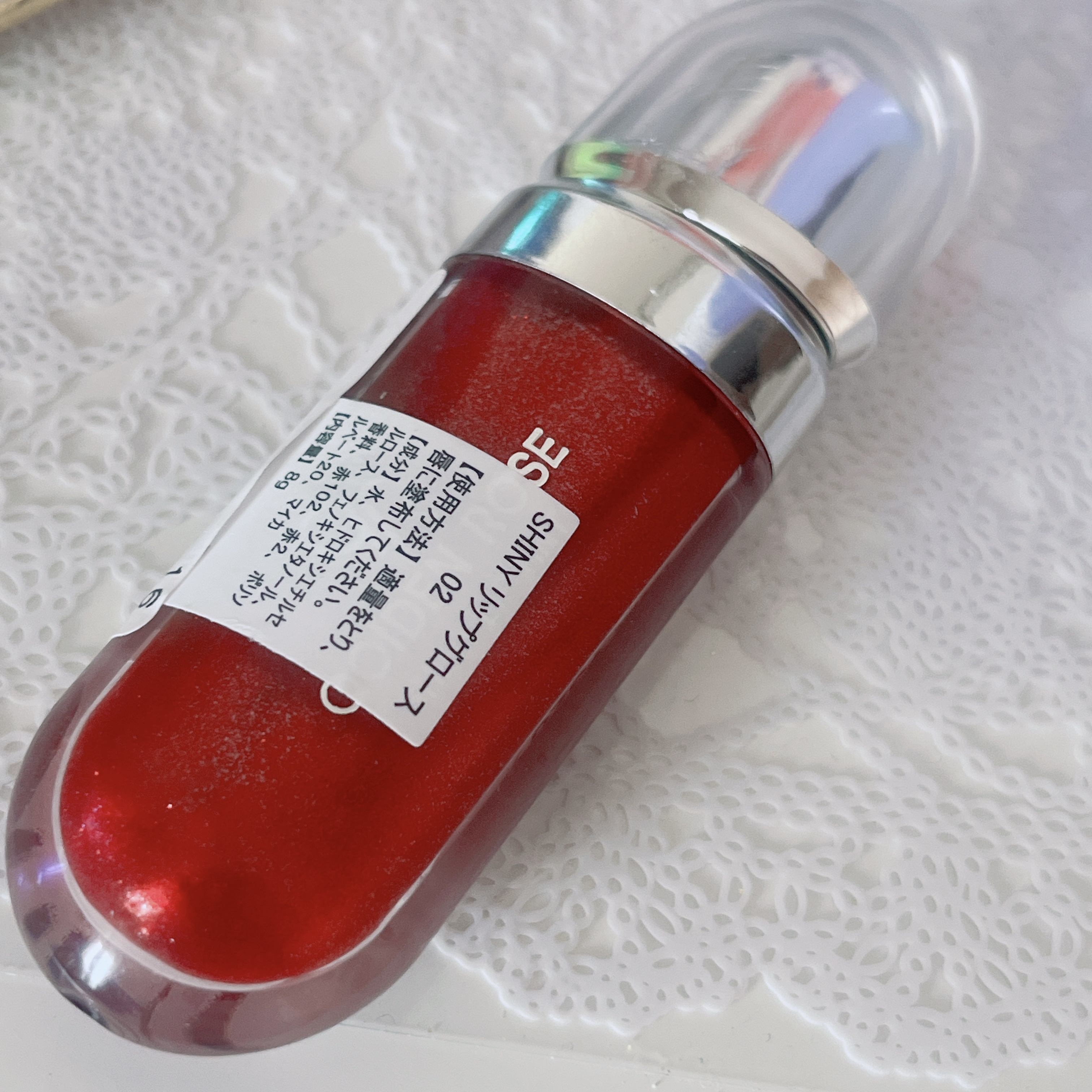 QOIDEN ROSE SHINY LIP TINT/QOIDEN ROSE/リップティントを使ったクチコミ（1枚目）