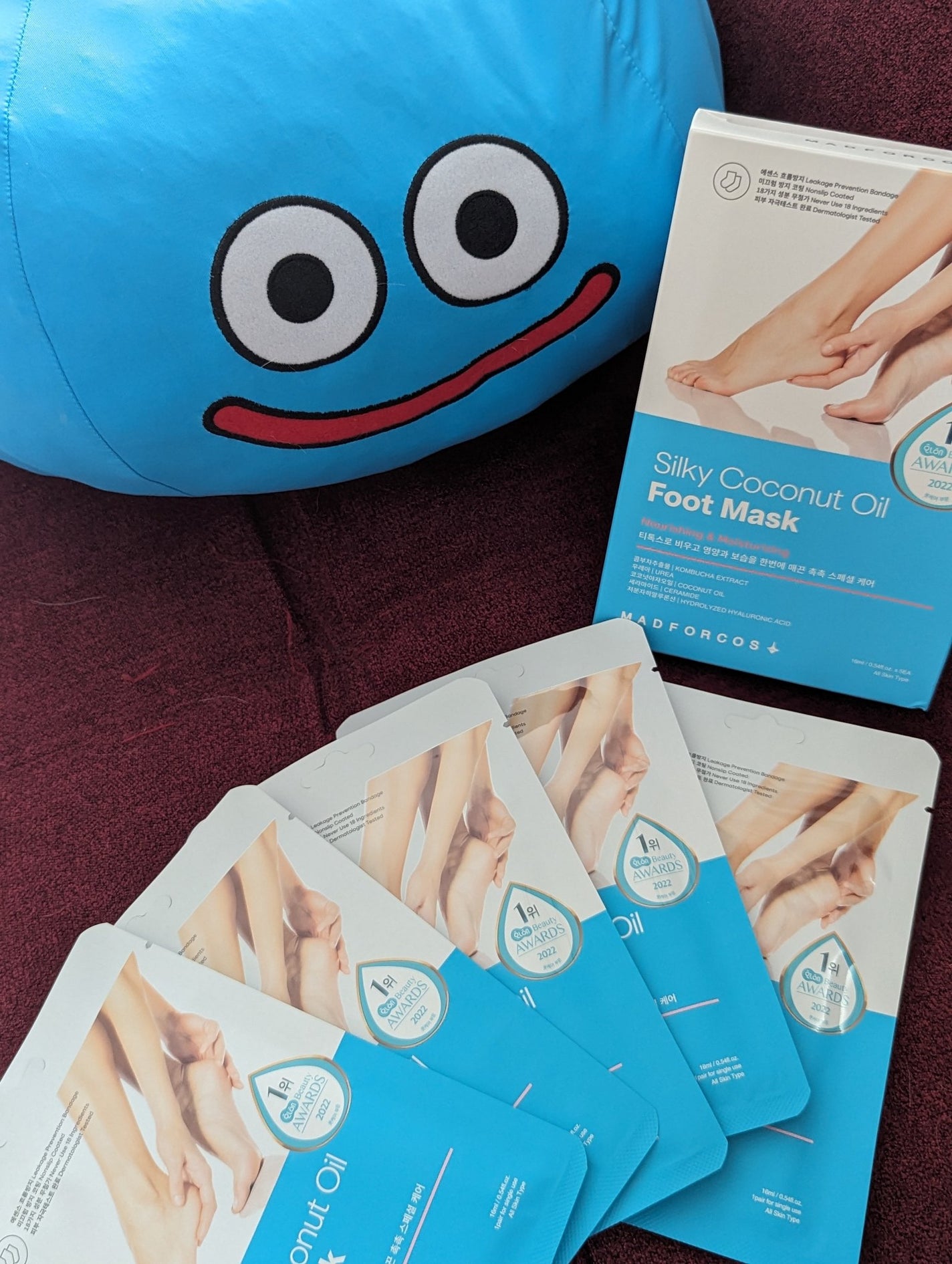 シルキーココナッツオイルフットマスク /MADFORCOS/レッグ・フットケアを使ったクチコミ(1枚目)