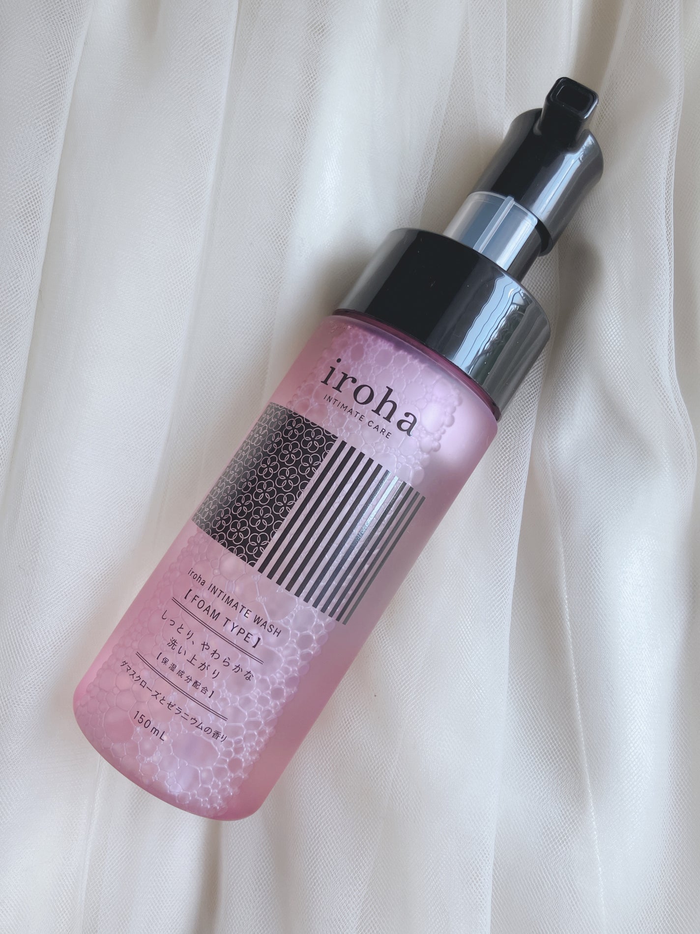 イロハ インティメートウォッシュ フォームタイプ ベルガモットとビターオレンジの香り/iroha INTIMATE CARE/デリケートゾーンケアを使ったクチコミ(1枚目)