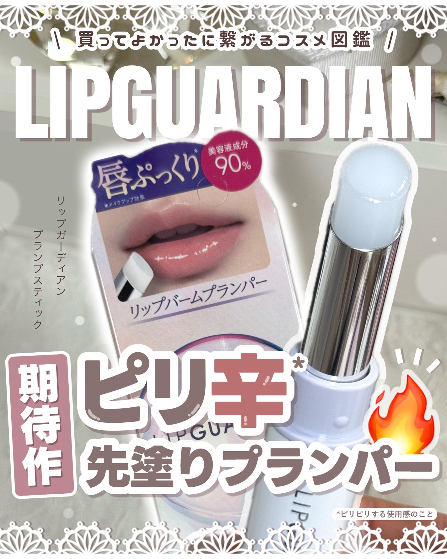 リップガーディアン プランプスティック/LIPGUARDIAN/リッププランパーを使ったクチコミ(1枚目)