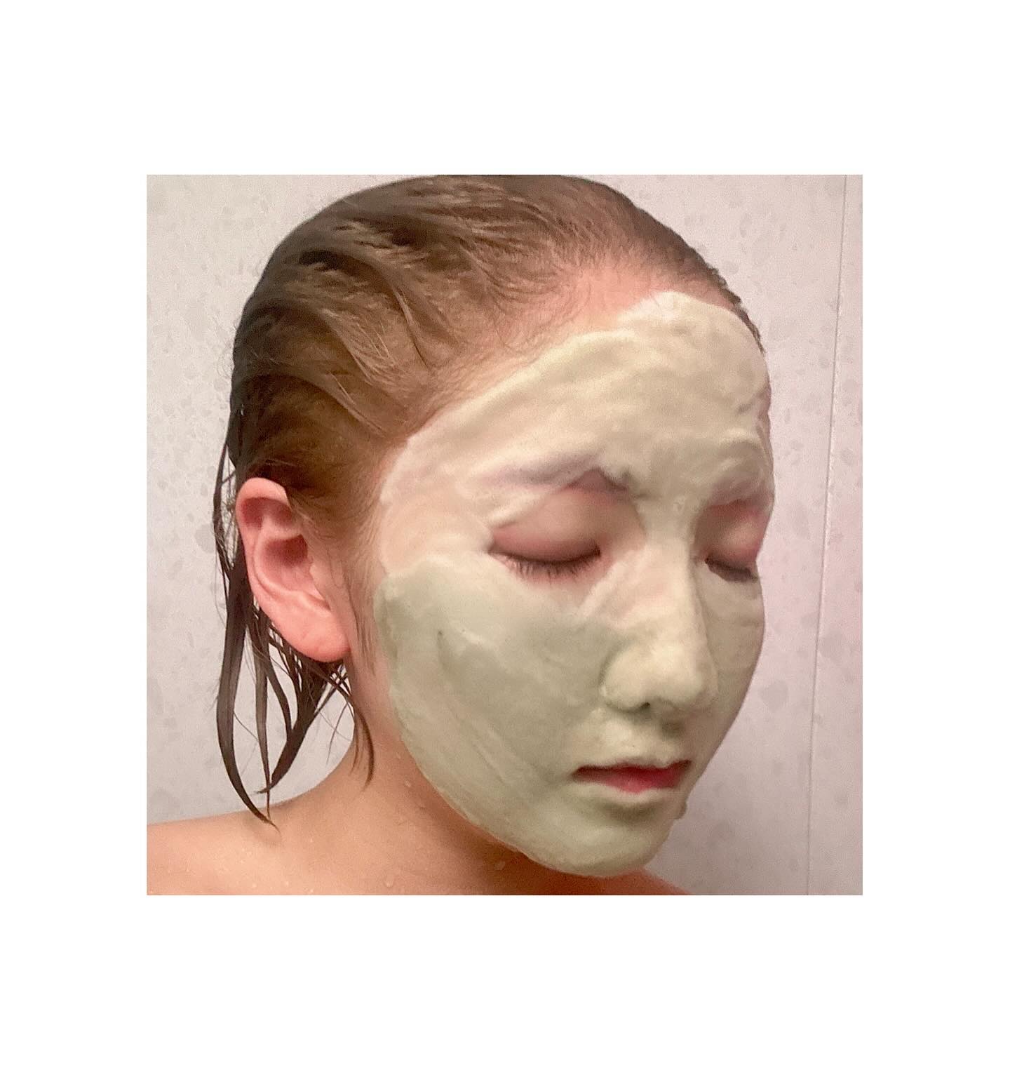 ホーリーバジル炭酸バブルパック/P.CALM/洗い流すパック・マスクを使ったクチコミ（3枚目）