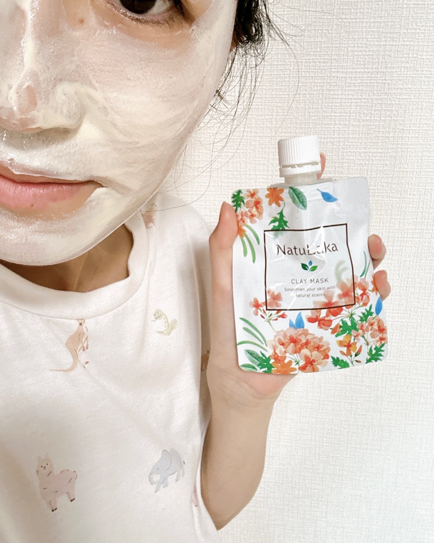 ナチュラカ スムーススキンクレイマスク/NatuLaka/洗い流すパック・マスクを使ったクチコミ(3枚目)