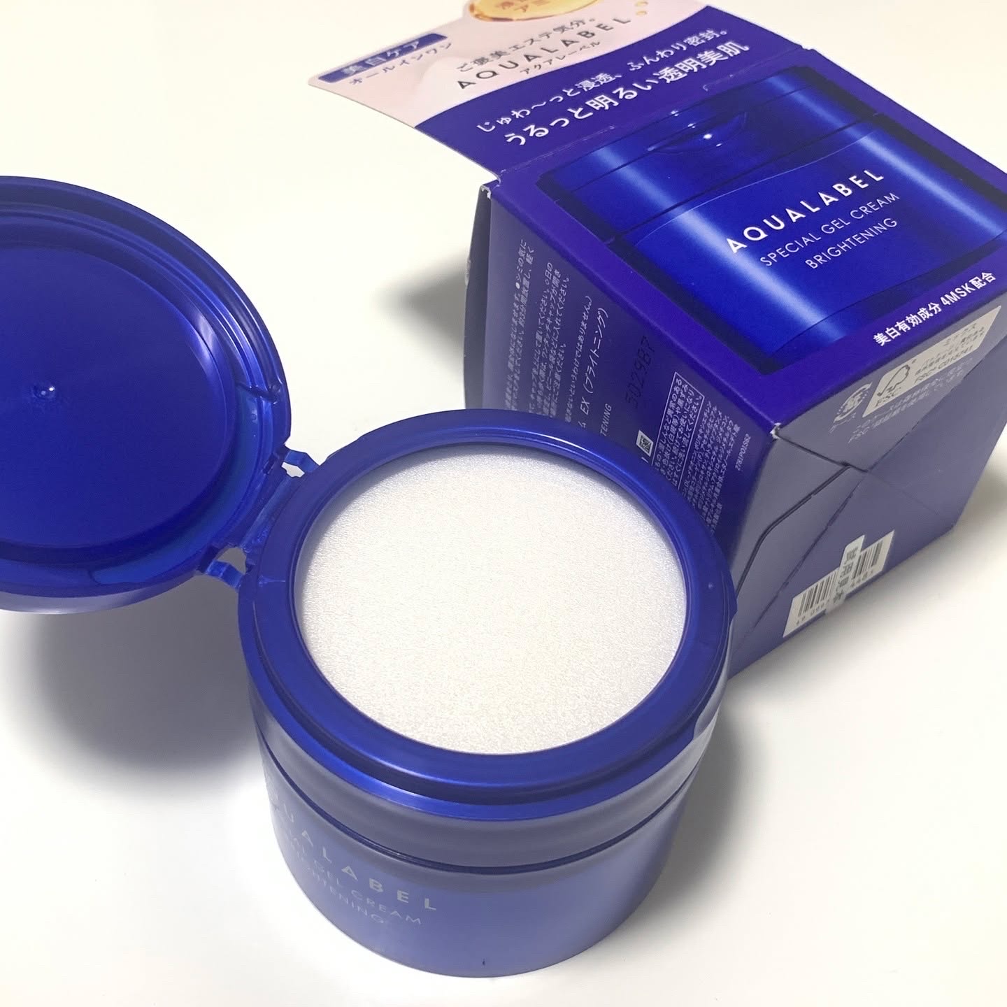 スペシャルジェルクリーム EX （ブライトニング） /アクアレーベル/オールインワン化粧品を使ったクチコミ（2枚目）