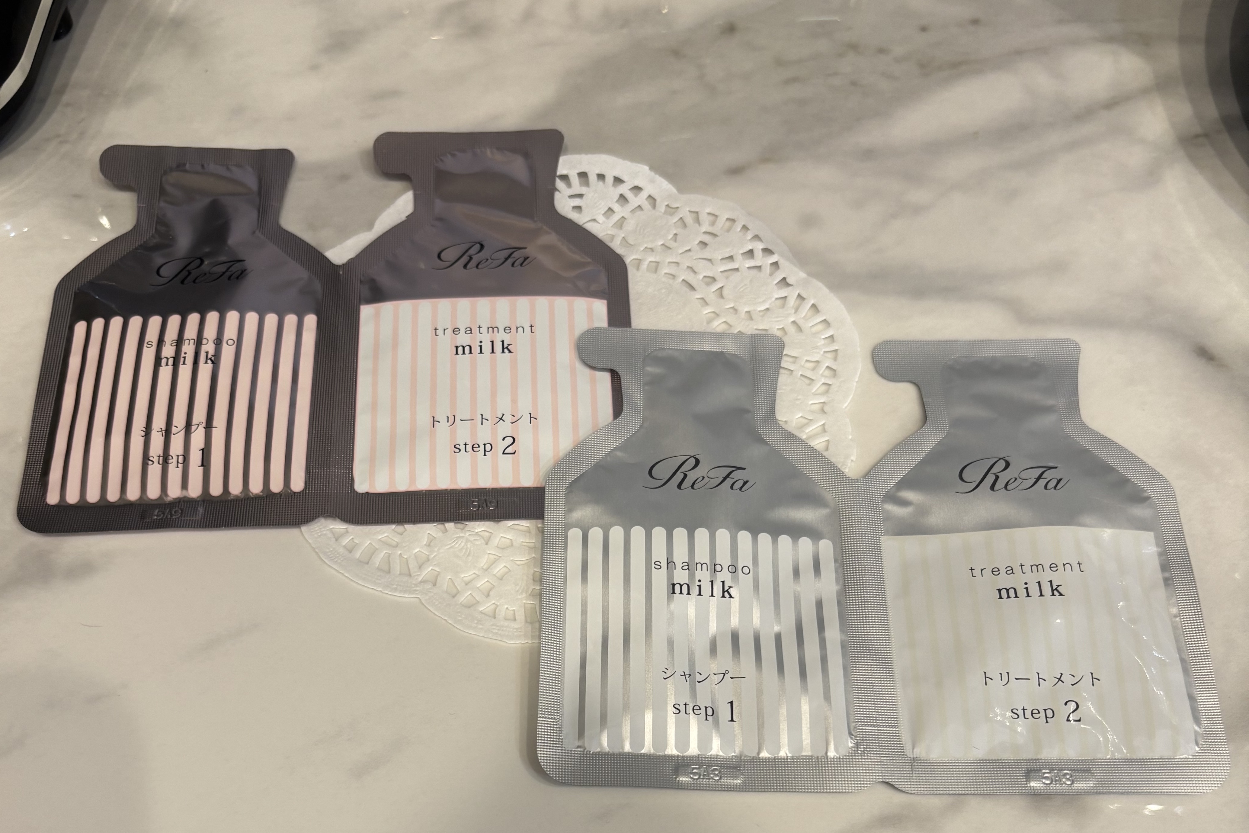 リファミルクプロテインシャンプー/トリートメント/ReFa/シャンプー・コンディショナーを使ったクチコミ（1枚目）