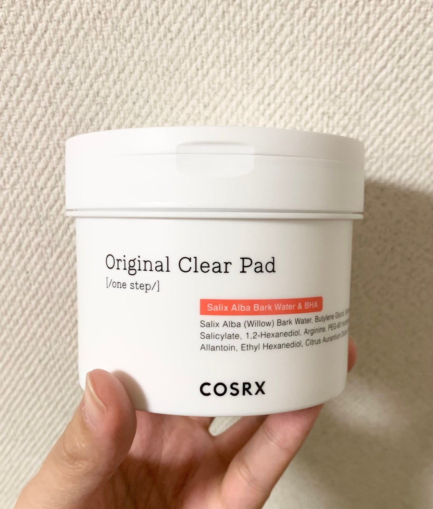 ワンステップオリジナルクリアパッド/COSRX/トナーパッドを使ったクチコミ(2枚目)
