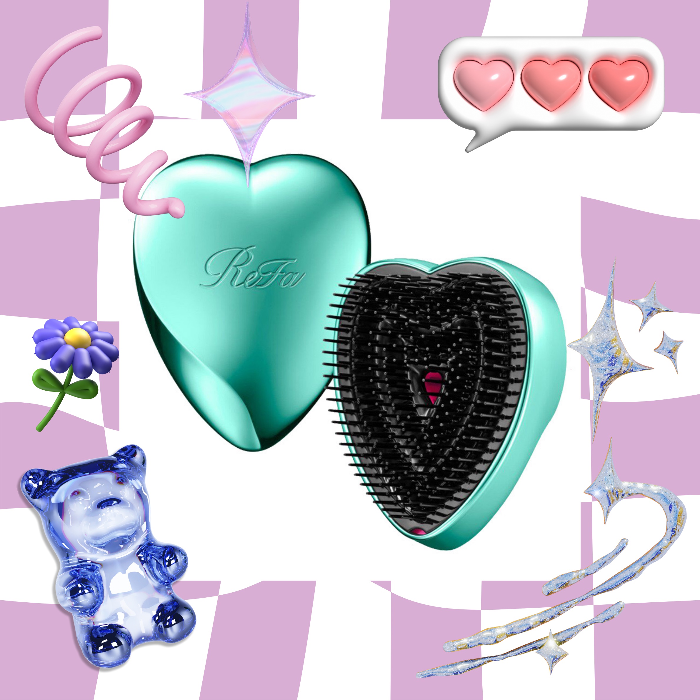 リファ ハートブラシ/ReFa/頭皮ケアを使ったクチコミ（1枚目）