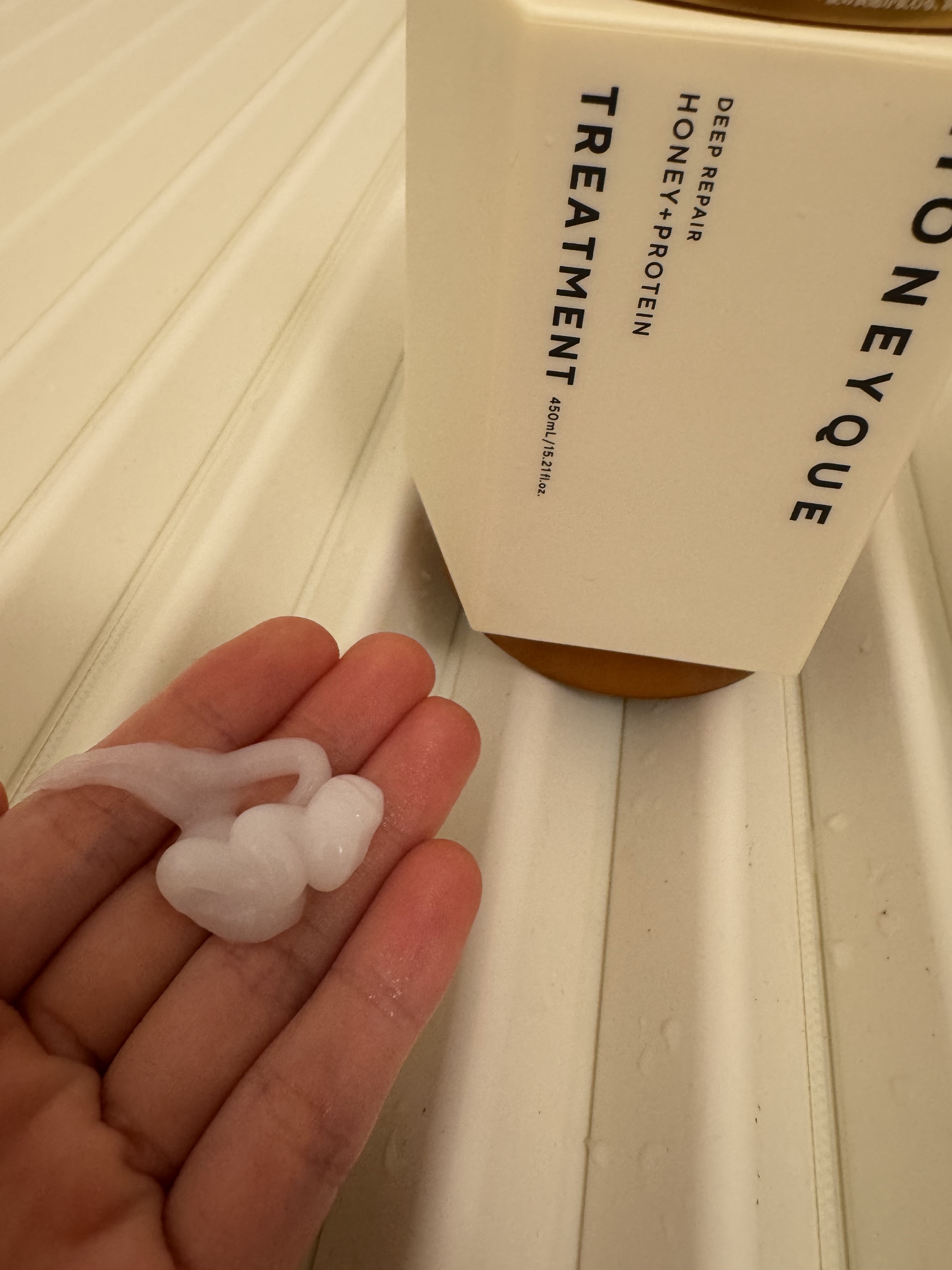 ディープリペア シャンプー モイスト／ヘアトリートメント モイスト/ハニーク/市販シャンプーを使ったクチコミ（3枚目）