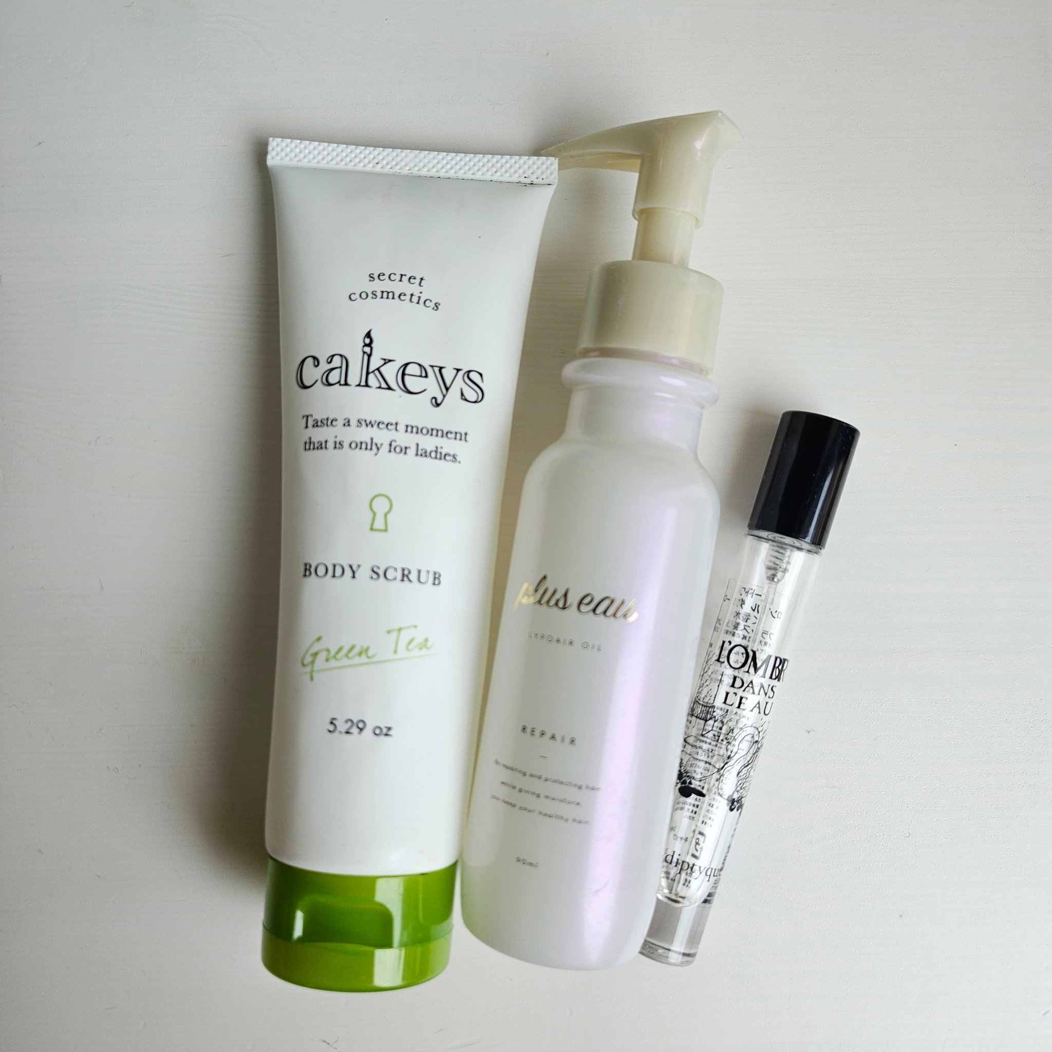 ケーキーズ ボディスクラブ グリーンティー/cakeys/ボディスクラブを使ったクチコミ（1枚目）