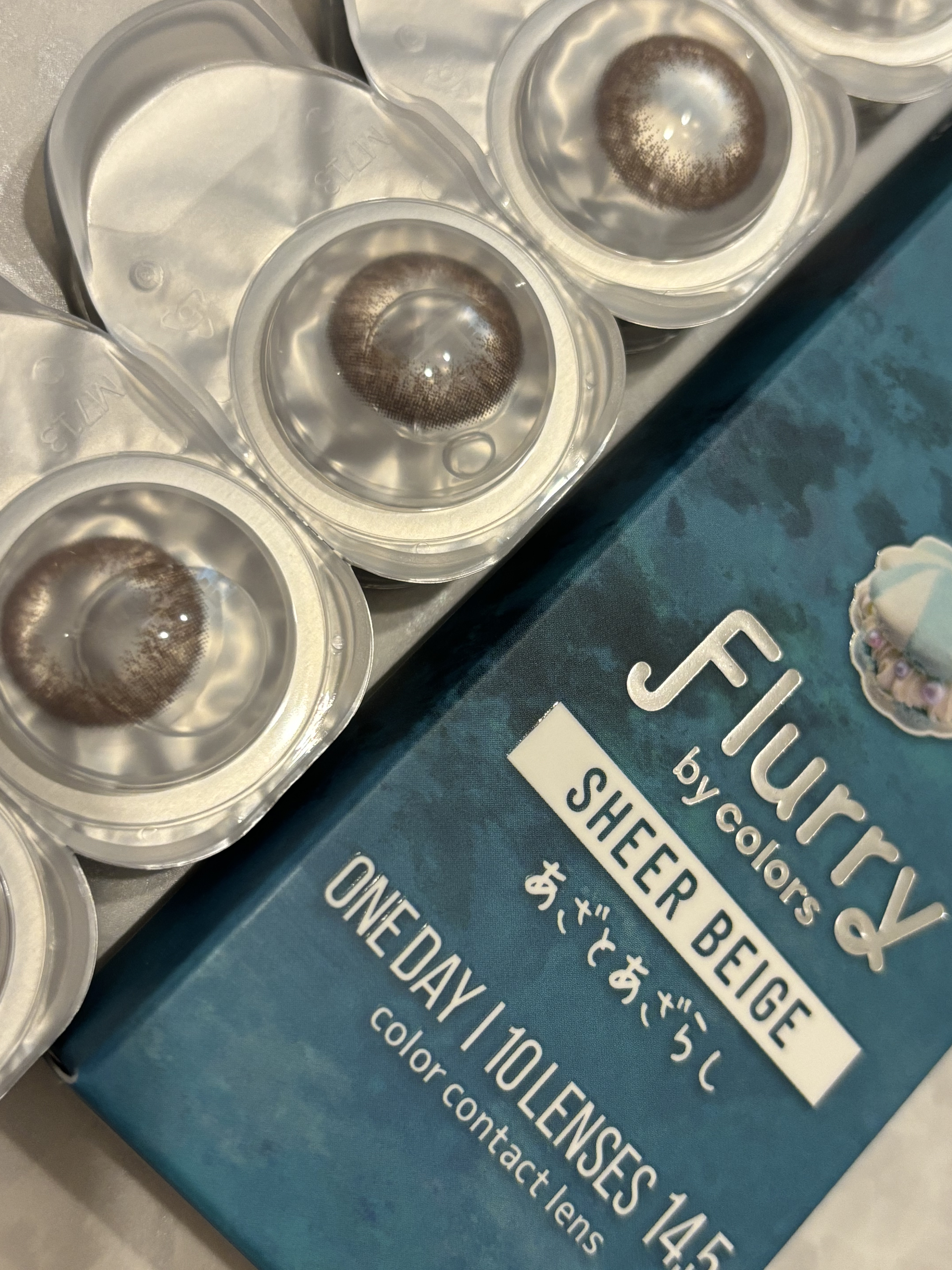 Flurry by colors 1day/Flurry by colors/ワンデー（１DAY）カラコンを使ったクチコミ（3枚目）