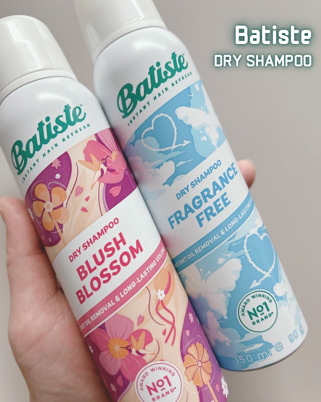 バティスト ドライシャンプー ブラッシュブロッサム/バティスト/ドライシャンプーを使ったクチコミ(1枚目)