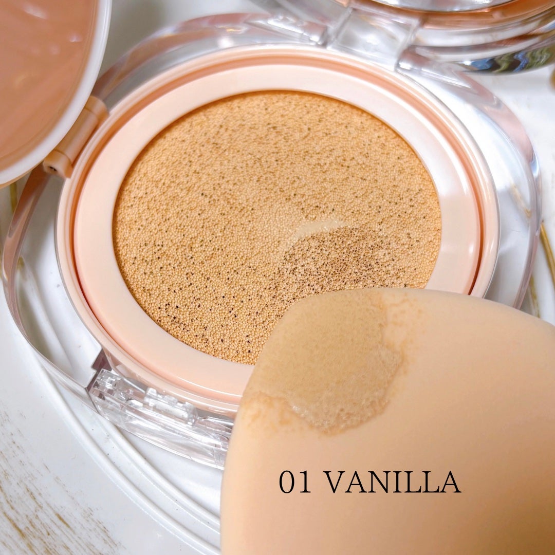 アリウル インクフェザーカバーラスティングクッション/Ariul/クッションファンデーションを使ったクチコミ(2枚目)