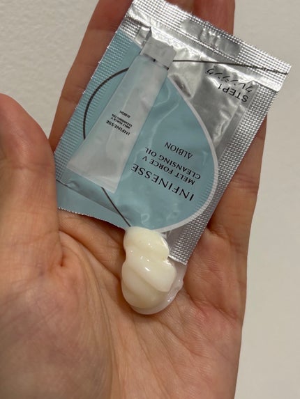 アンフィネス メルトフォース V クレンジングオイル/ALBION/オイルクレンジングを使ったクチコミ(4枚目)