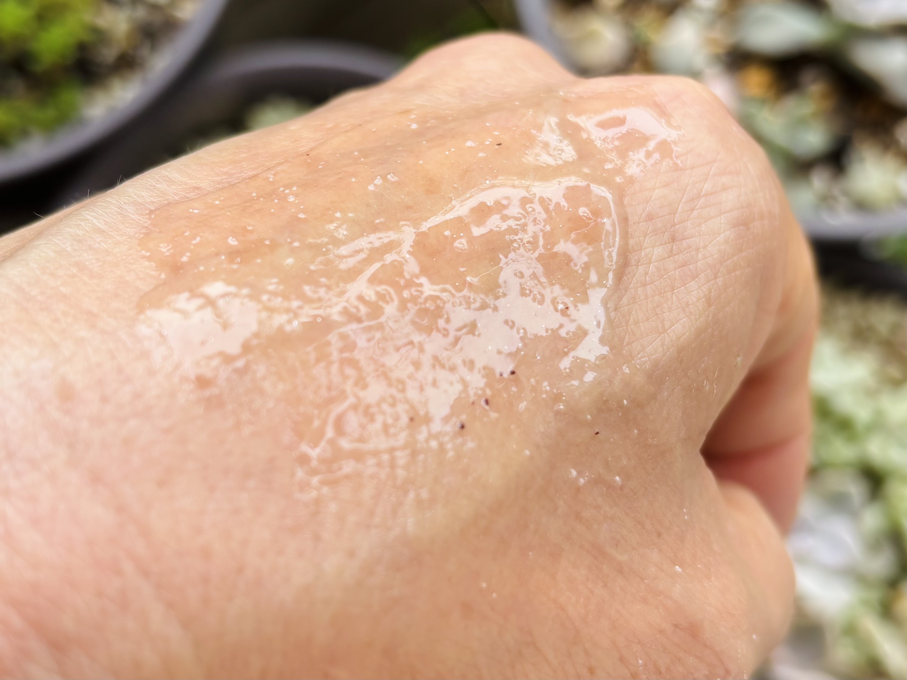 スクラブボディウォッシュ ホワイトシャツ リネンコットン/LUV SCENT/ボディスクラブを使ったクチコミ（3枚目）