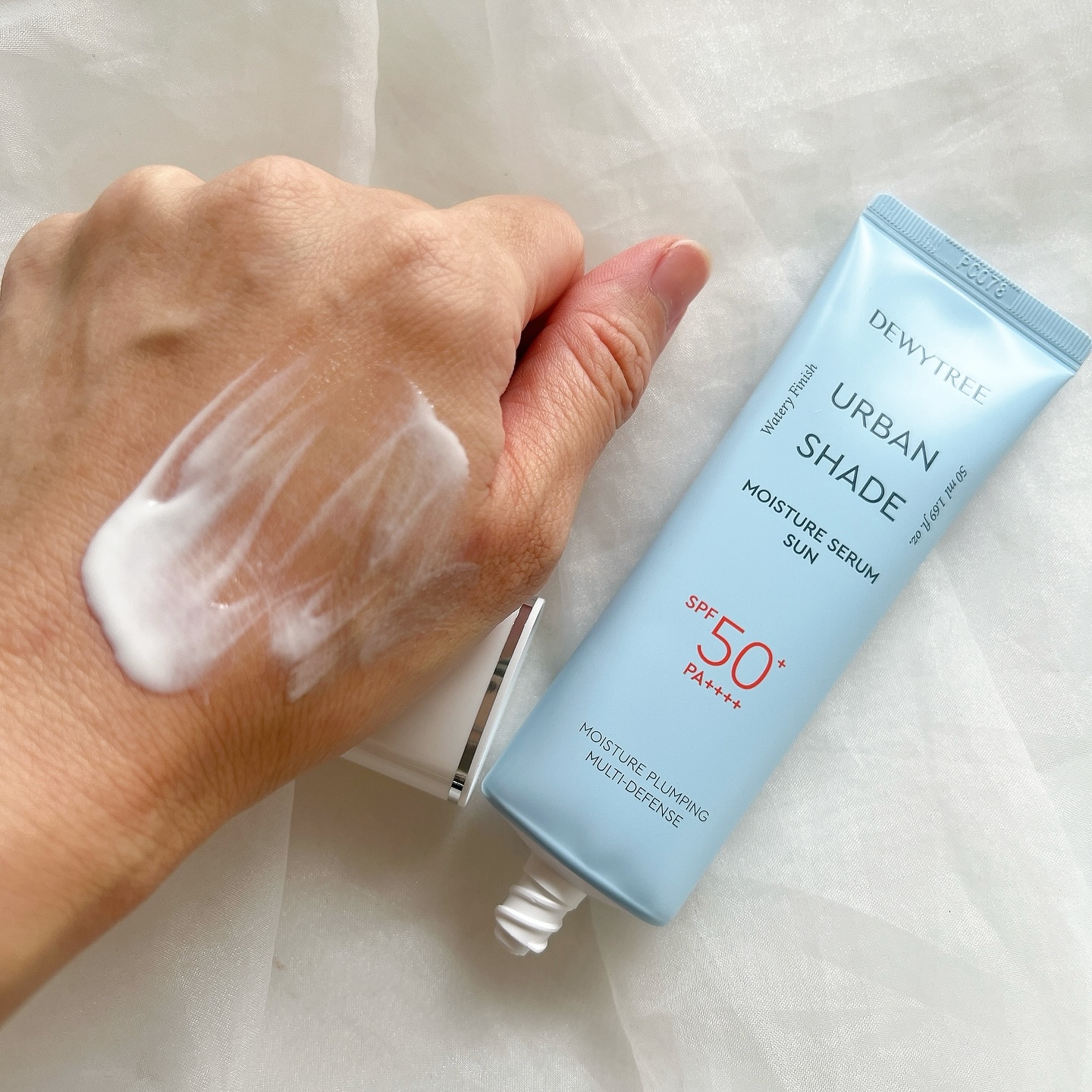 アーバンシェードモイスチャーセラムサン/DEWYTREE/日焼け止めクリームを使ったクチコミ（3枚目）