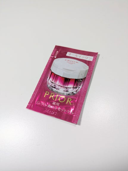 薬用 リンクル美コルセットゲル/プリオール/オールインワン化粧品を使ったクチコミ(1枚目)