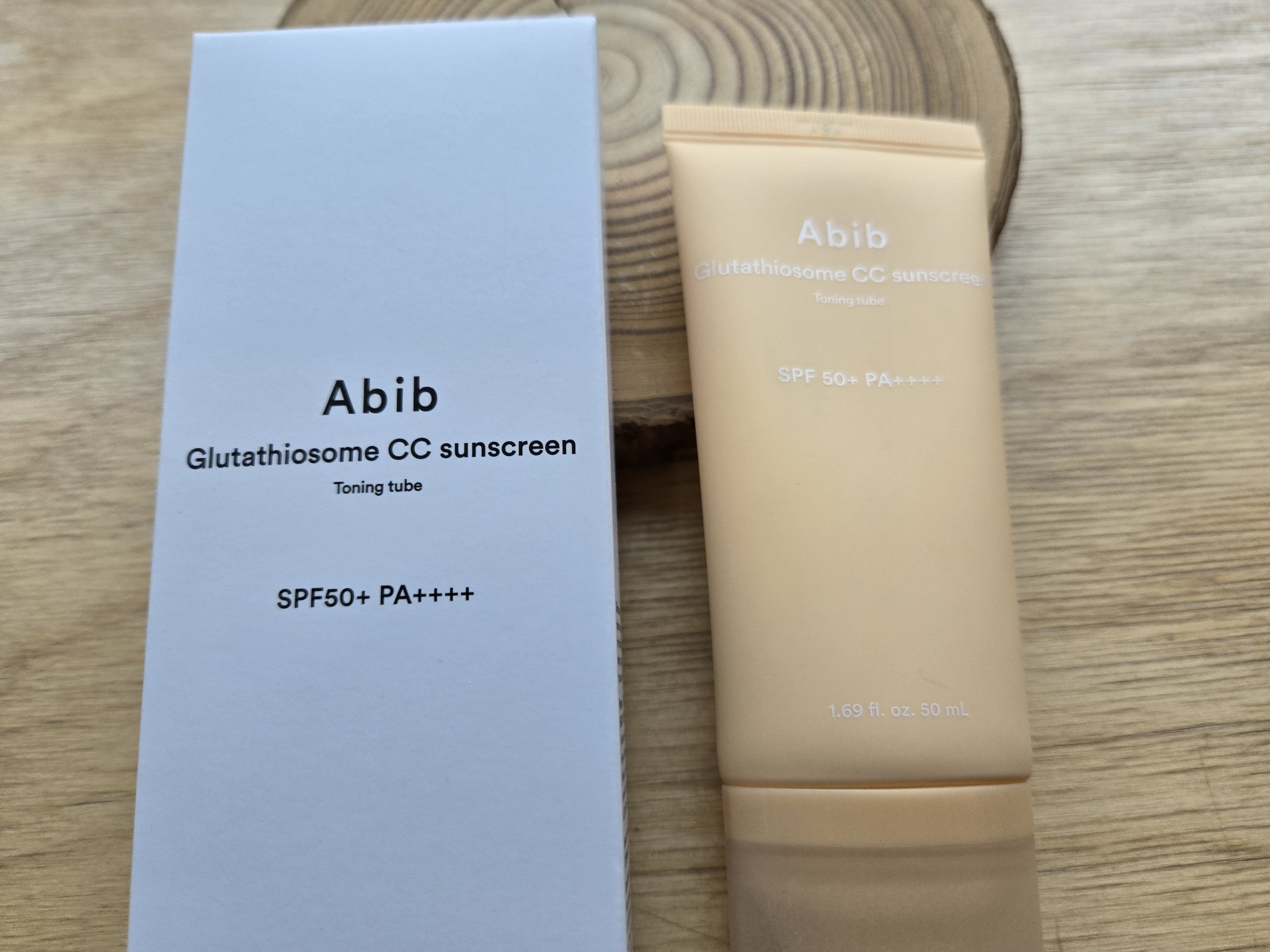 グルタチオンソームCCサンクリームトーニングチューブ/Abib /CCクリームを使ったクチコミ（1枚目）