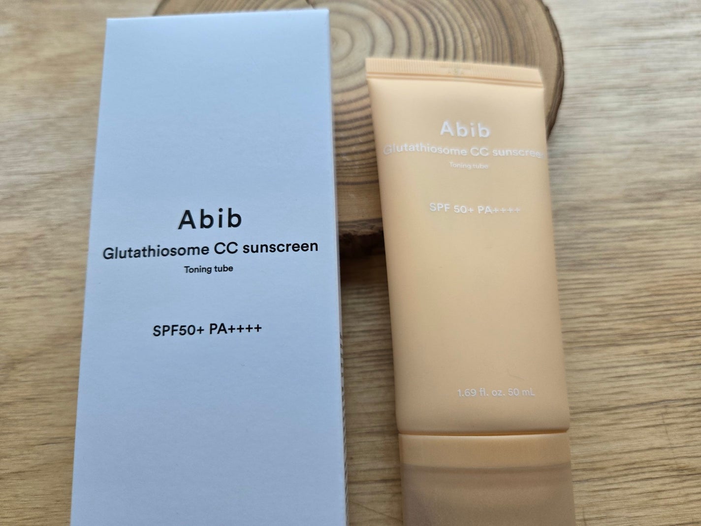 グルタチオンソームCCサンクリームトーニングチューブ/Abib /CCクリームを使ったクチコミ(1枚目)