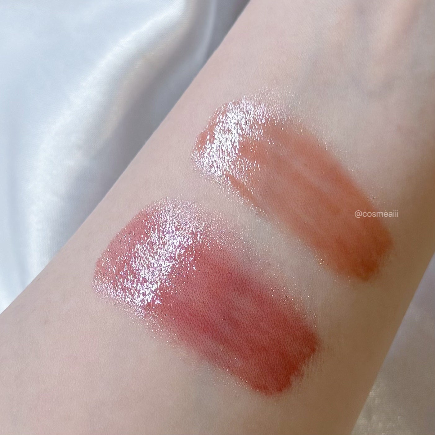 ハートキーリング リップ&チーク/keybo/口紅を使ったクチコミ(5枚目)